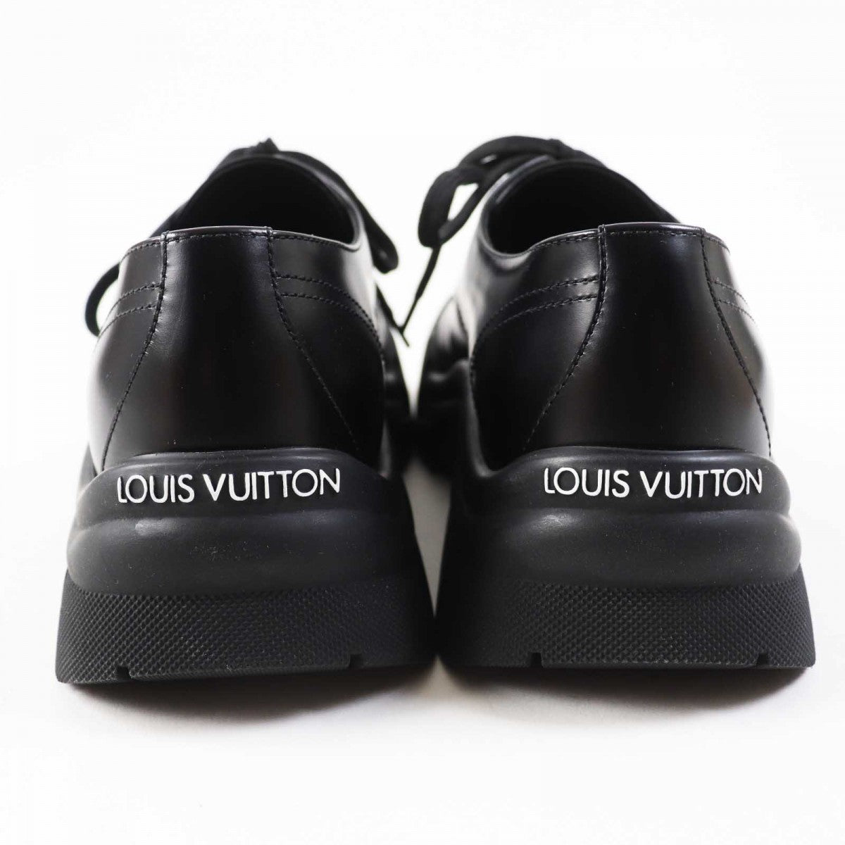 LOUIS VUITTON Leather shoes Main: Leather, Part: Rubber black Ruby Line Women 38