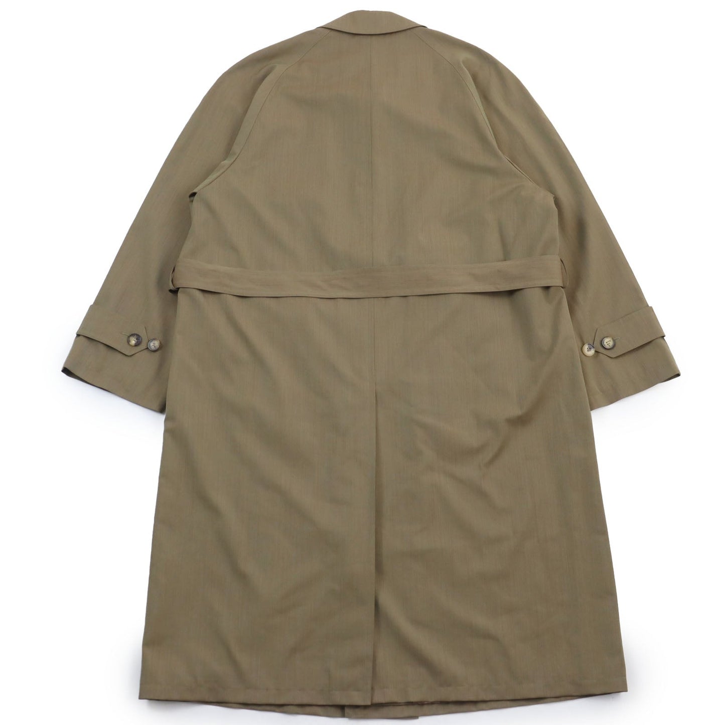 HERMES Stainless collar coat Outer: 100% wool, Lining: 100% acetate Brown type iridescent mens 52  d