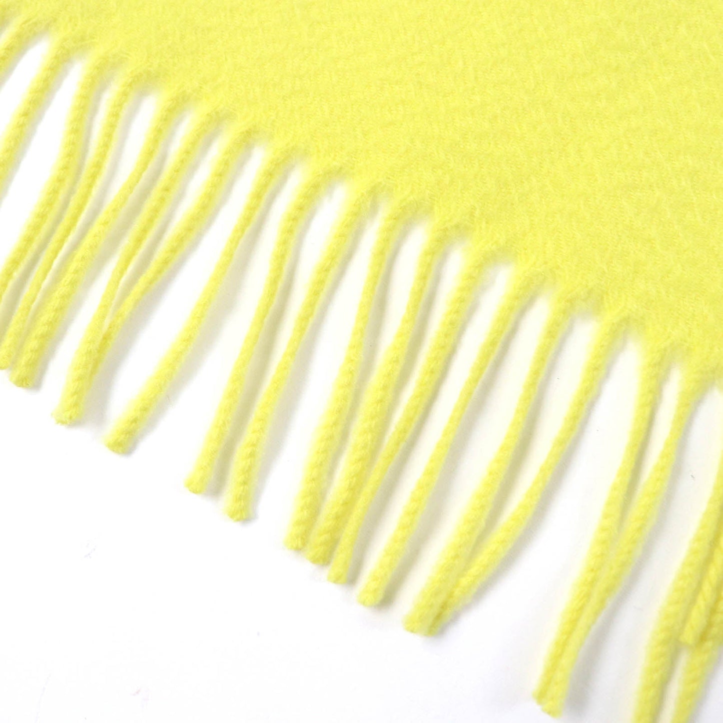 HERMES shawl Main: 100% cashmere yellow Women  d