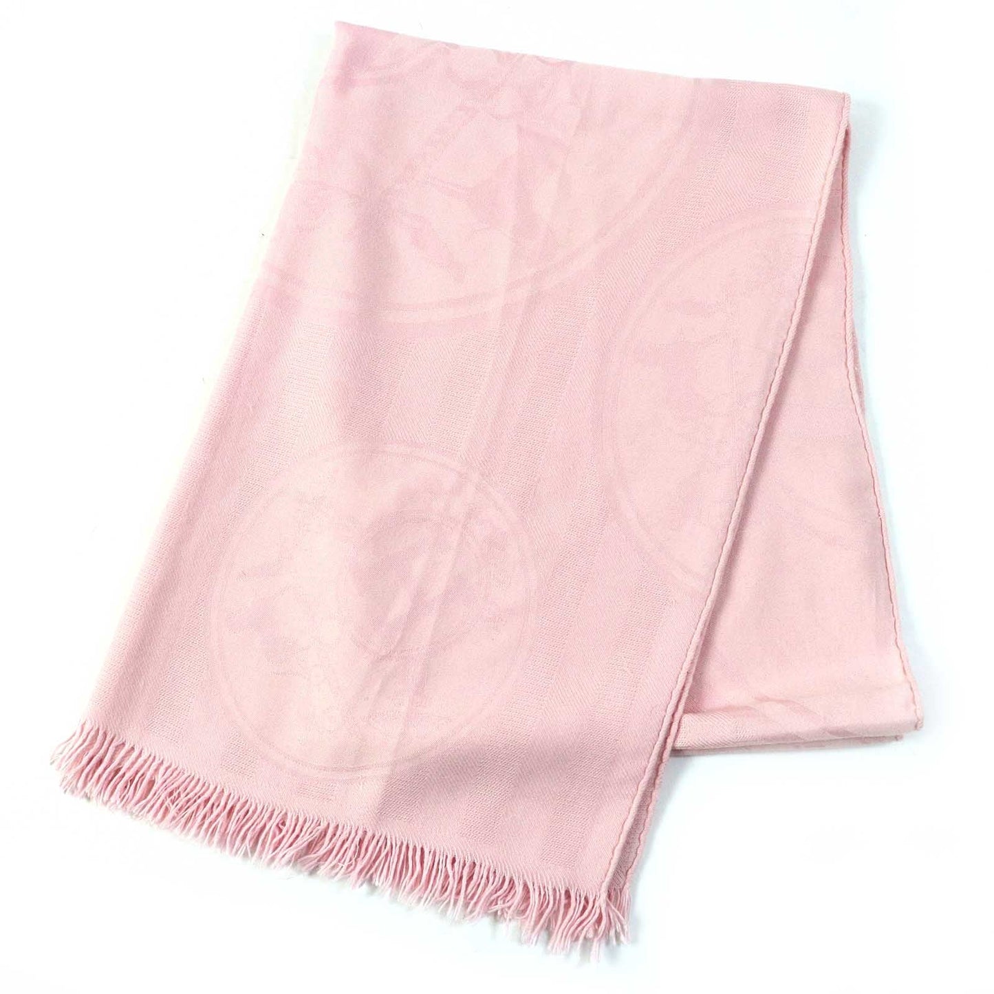 HERMES Stall H262494S Main: 85% cashmere, Main: 15% silk pink Women  d