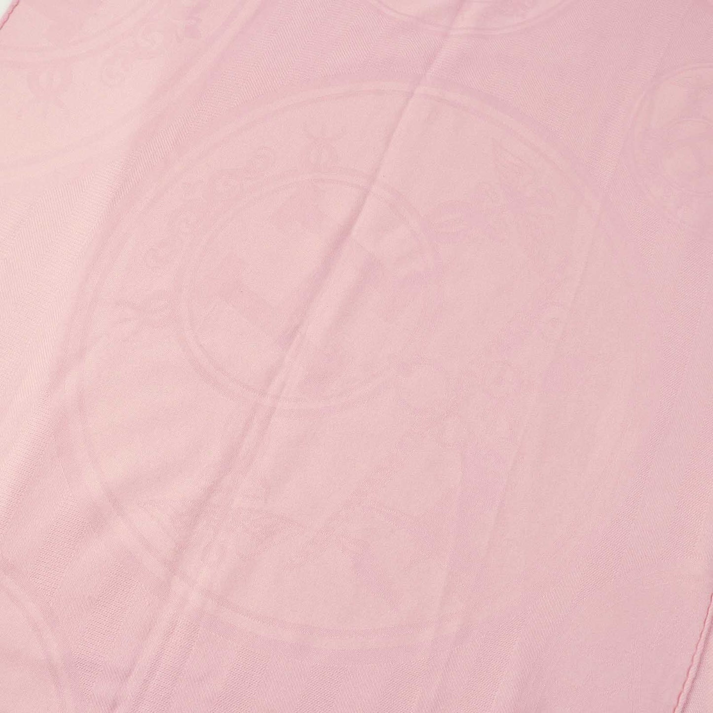 HERMES Stall H262494S Main: 85% cashmere, Main: 15% silk pink Women  d