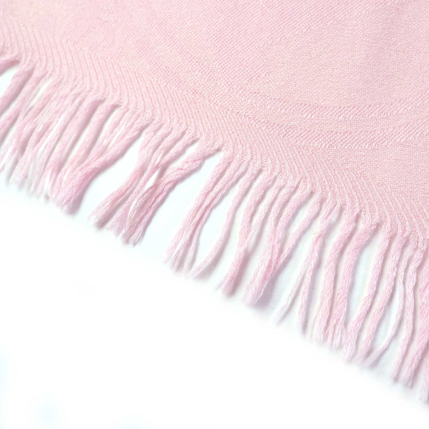 HERMES Stall H262494S Main: 85% cashmere, Main: 15% silk pink Women  d