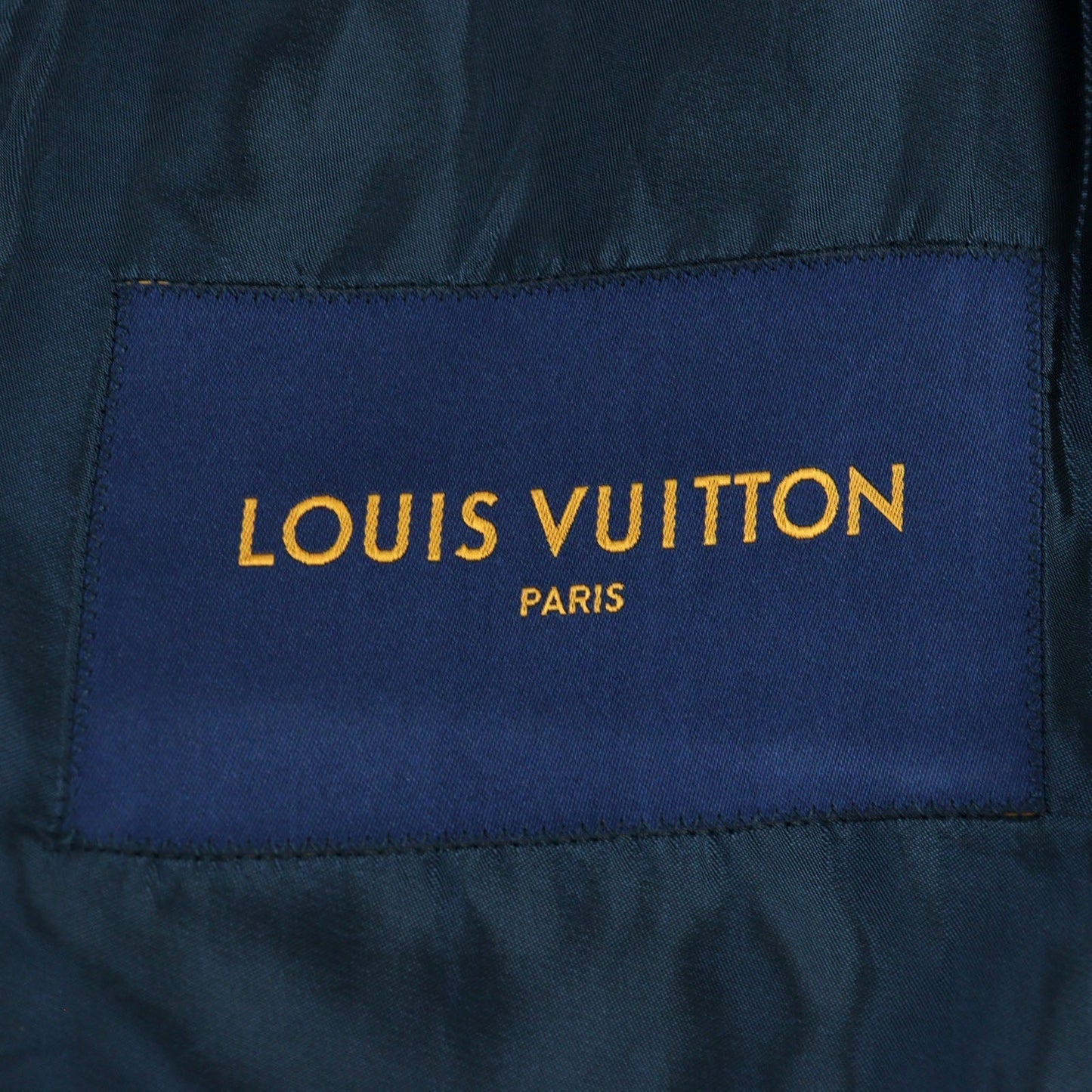 LOUIS VUITTON Chester coat HEC42E cashmere Navy 52