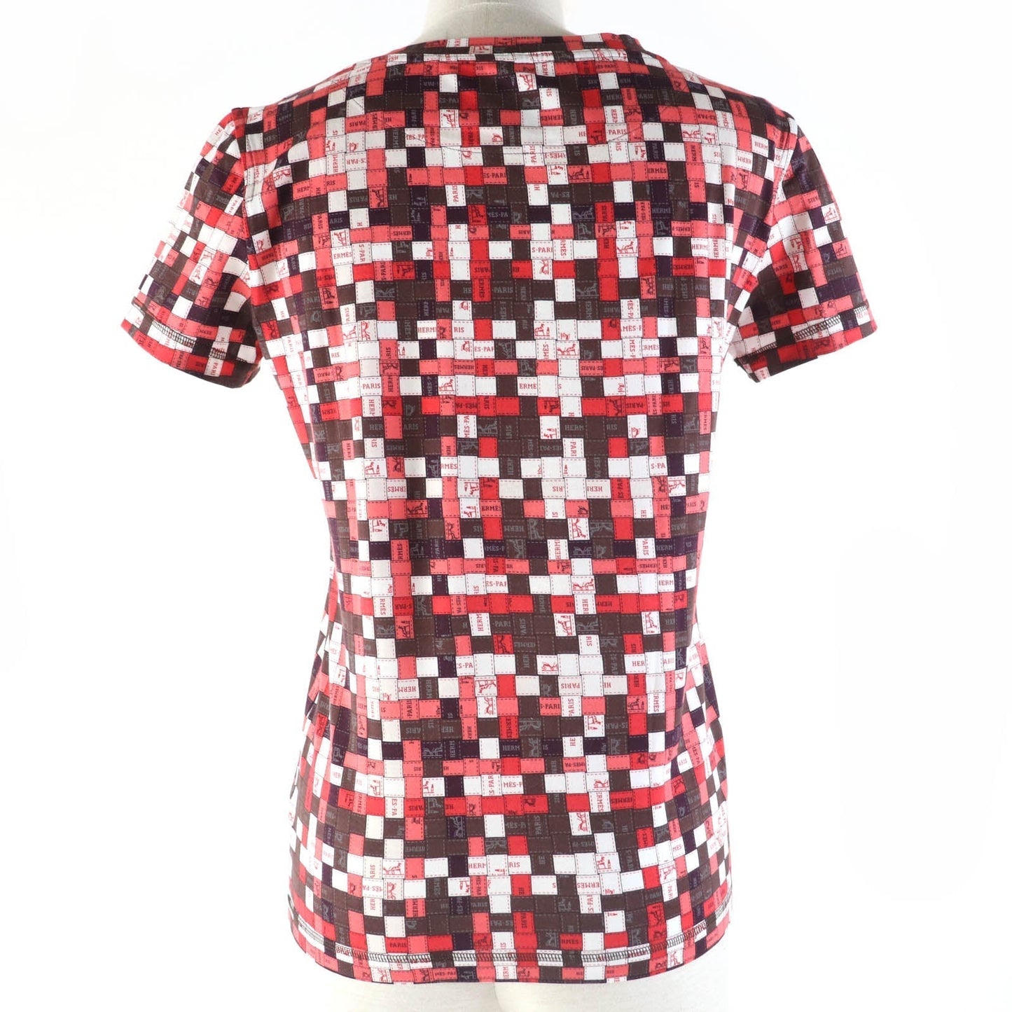 HERMES Short sleeve T-shirt cotton multicolor 34
