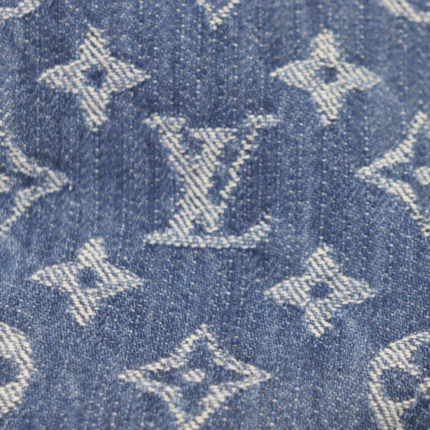 LOUIS VUITTON boots Monogram denim blue Cozy Line Monogram denim 7