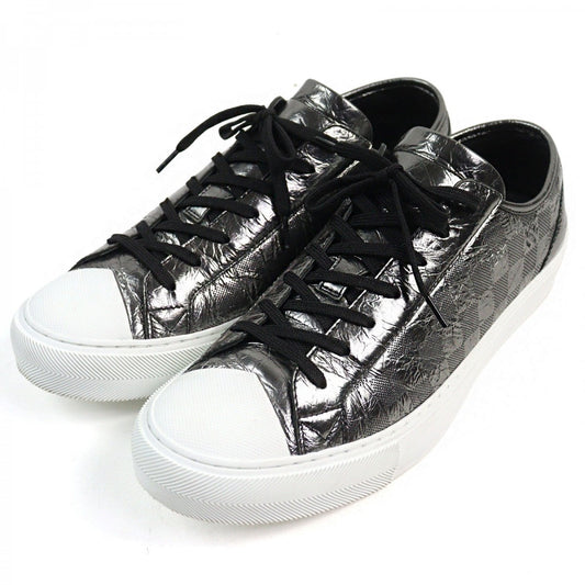 LOUIS VUITTON Low cut sneakers 1A90GA leather Two-tone (black) Tattoo Line 9