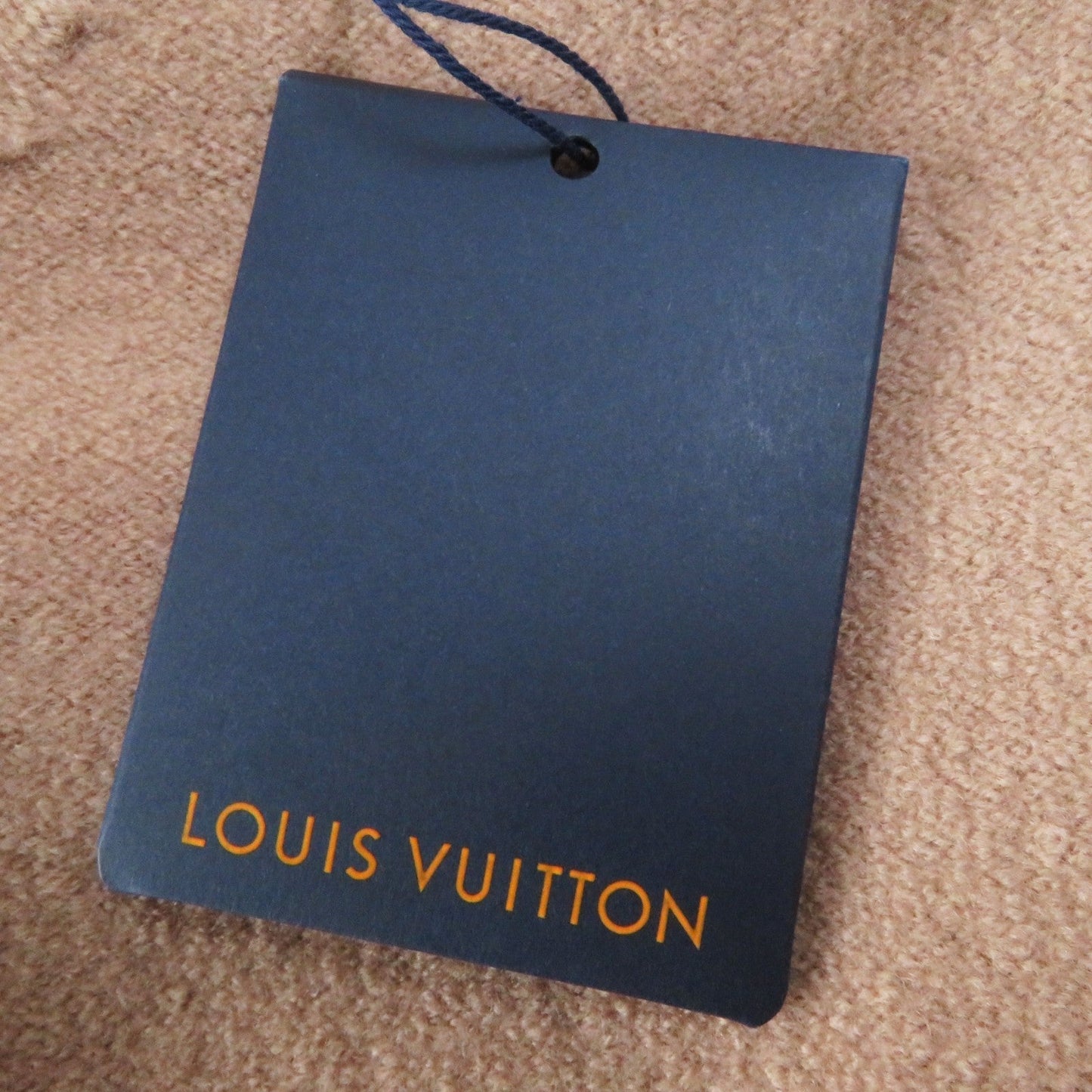 LOUIS VUITTON cardigan wool Brown M