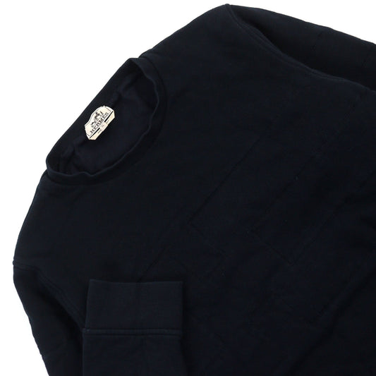 HERMES sweat cotton black XL