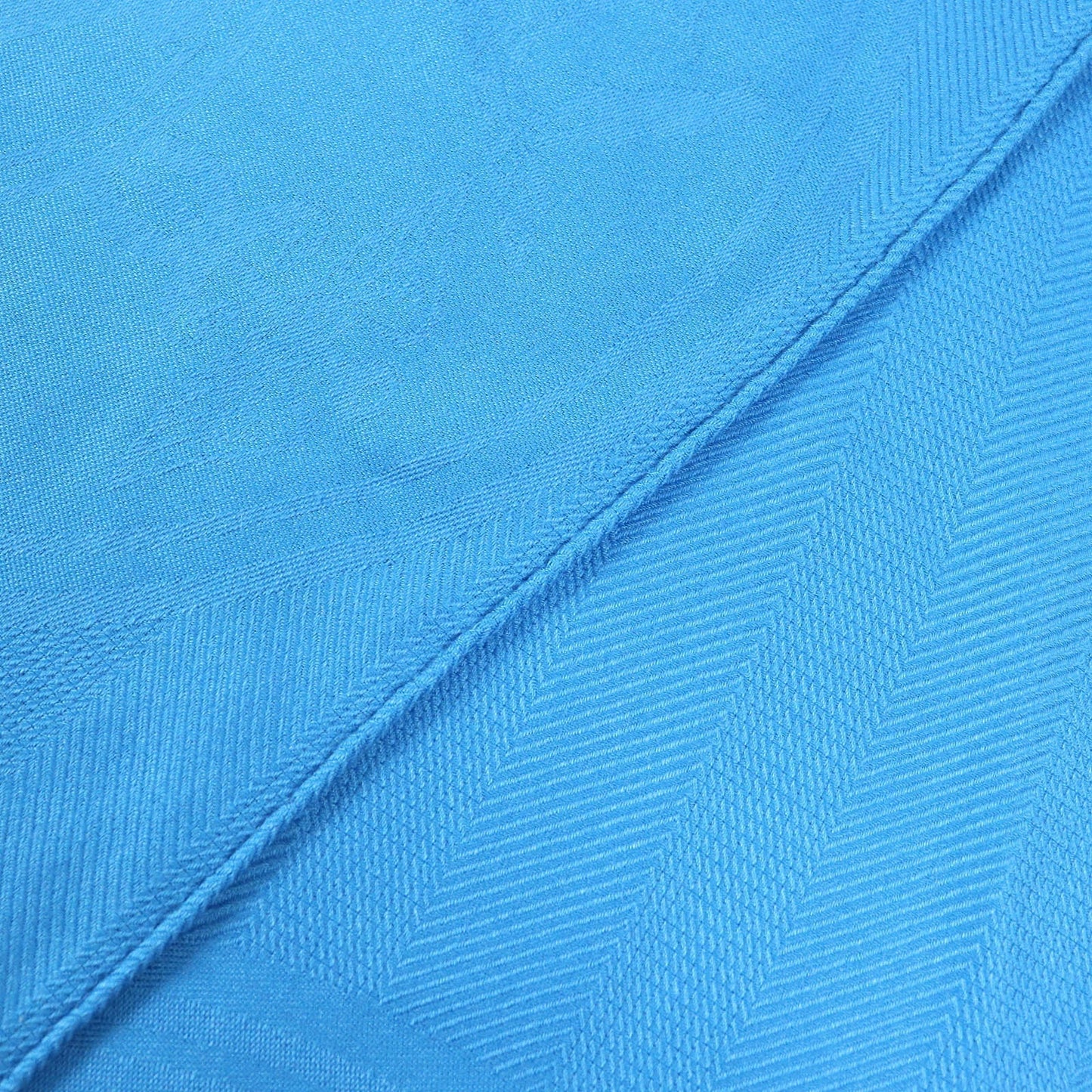 HERMES Stall 262494S cashmere BLEU CYAN ETOLE NEW LIBRIS