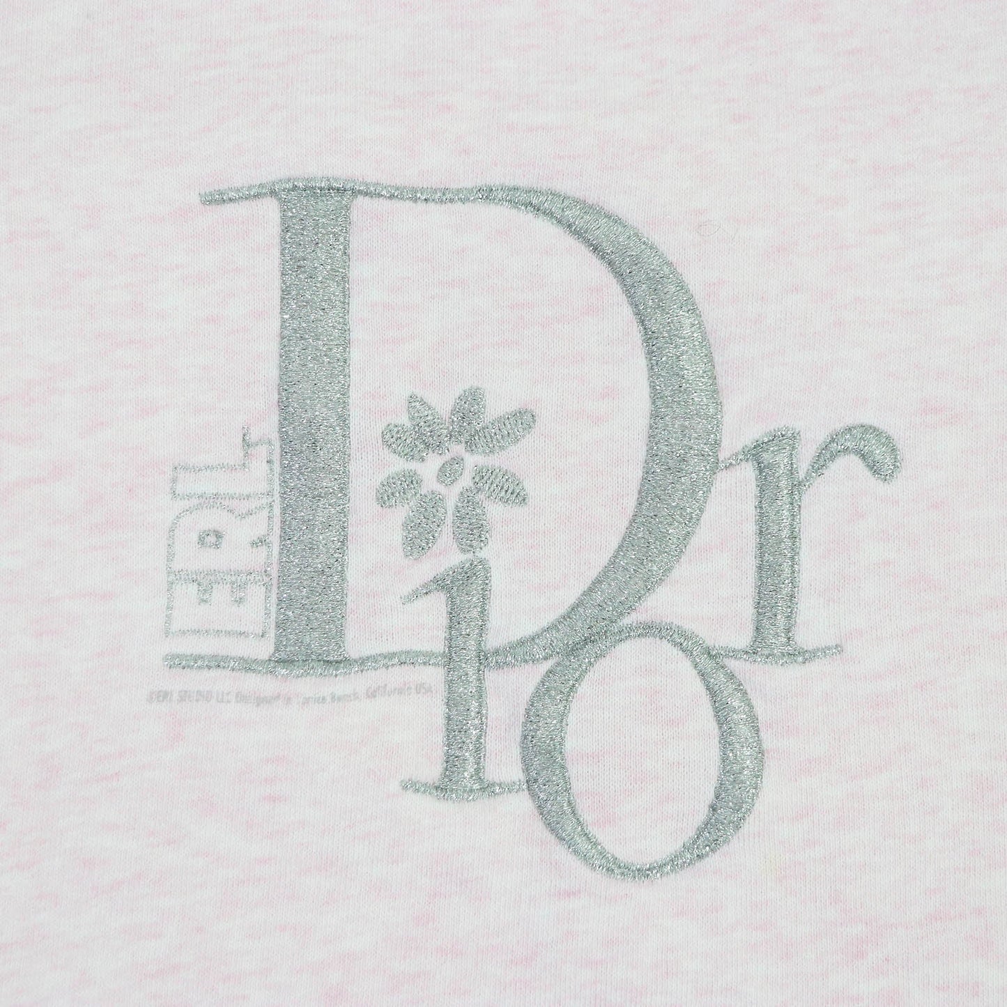 DIOR×ERL Oversized Cotton Nylon Fleece Sweatshirt M