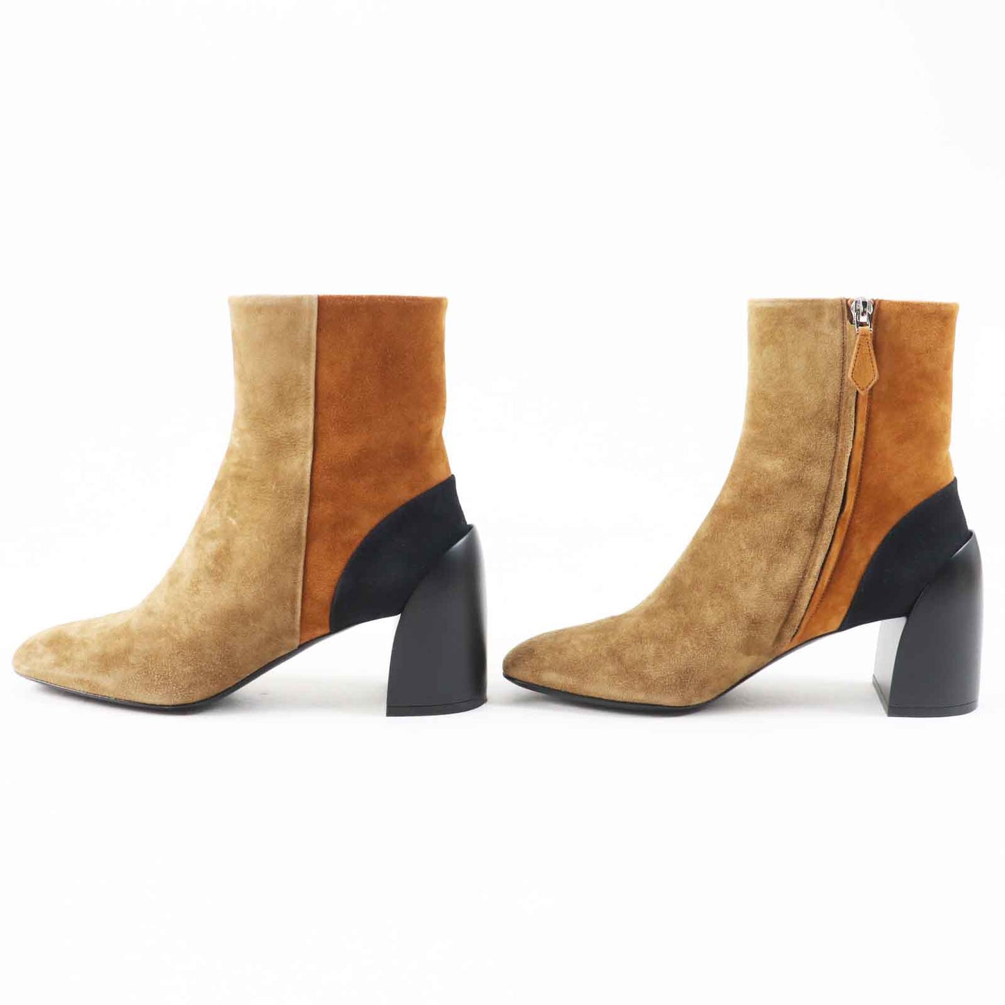 HERMES short boots Main: Suede leather Multi BROOKE Women 37  d