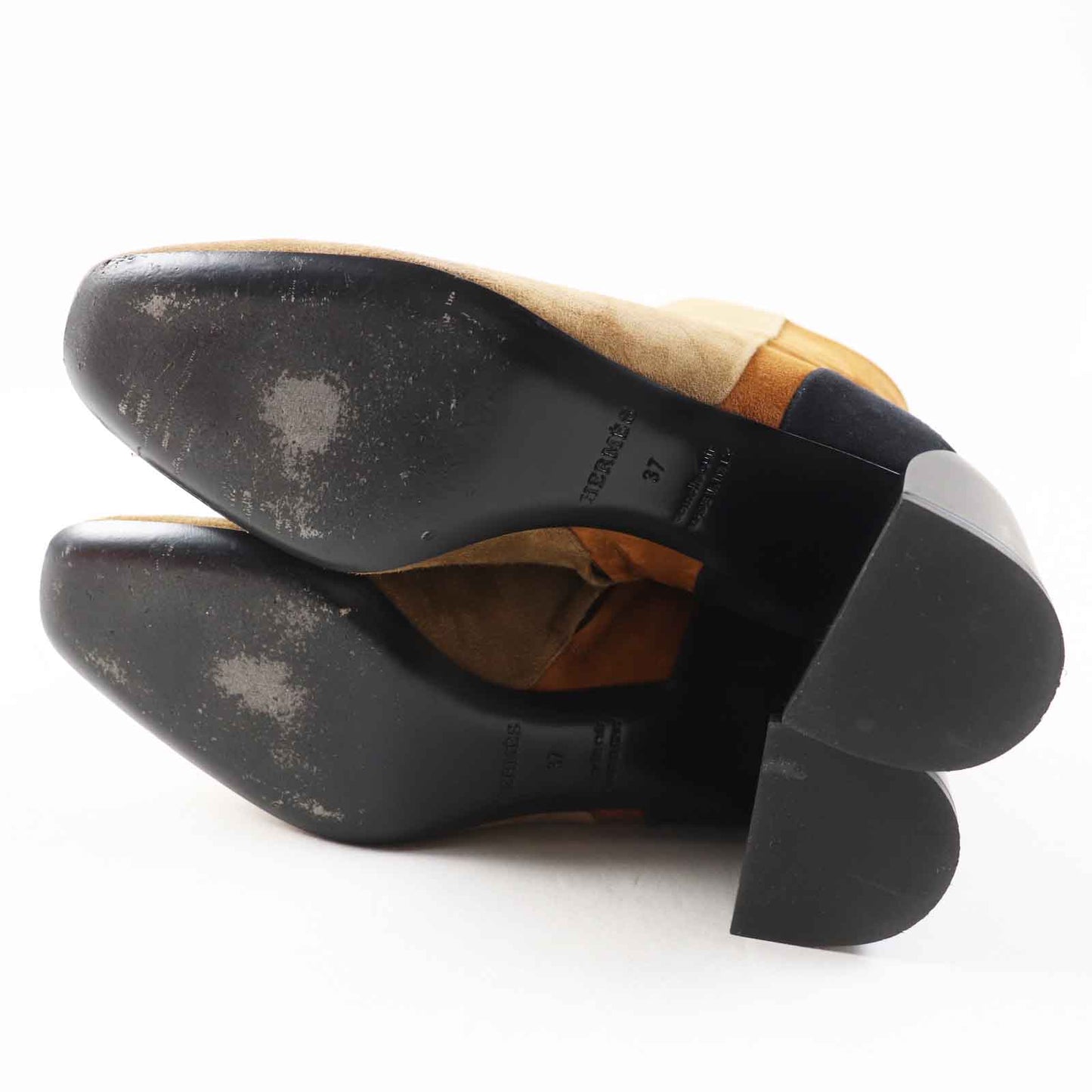 HERMES short boots Main: Suede leather Multi BROOKE Women 37  d