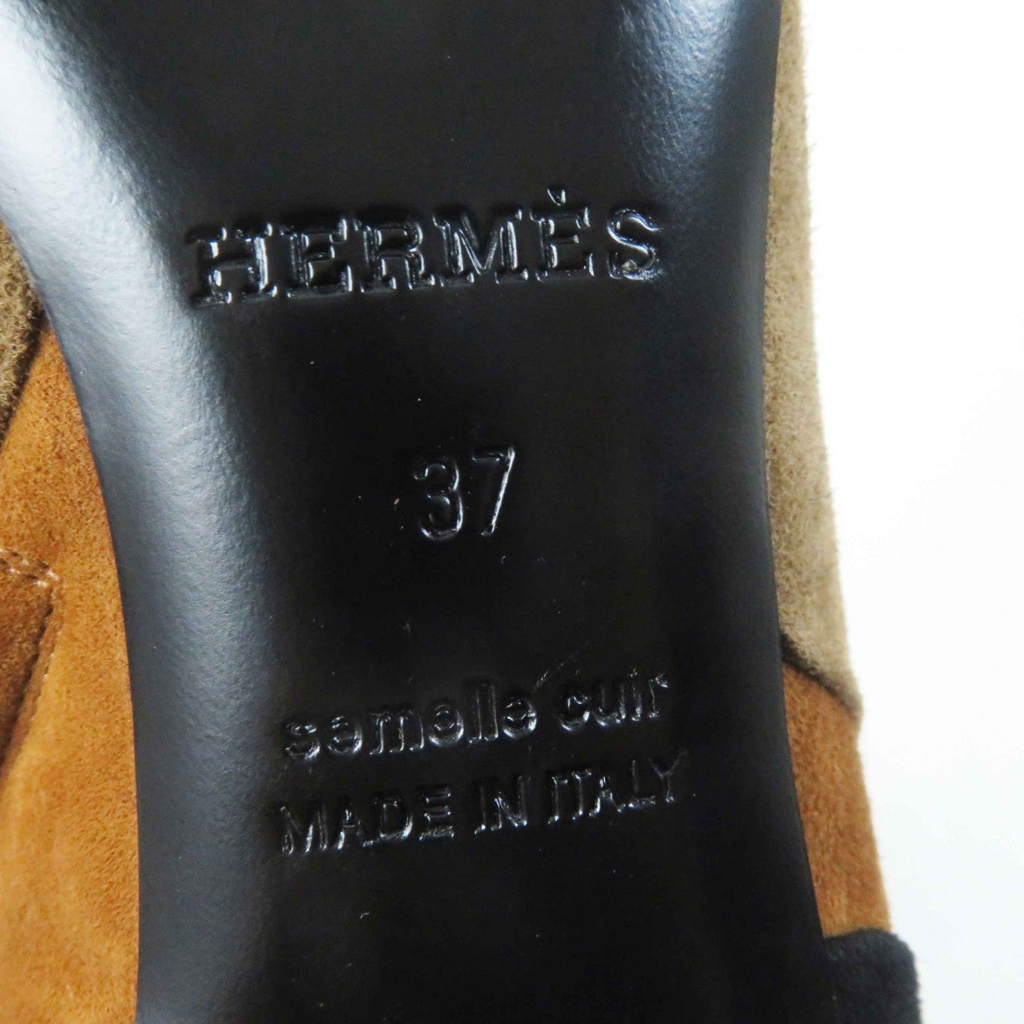 HERMES short boots Main: Suede leather Multi BROOKE Women 37  d
