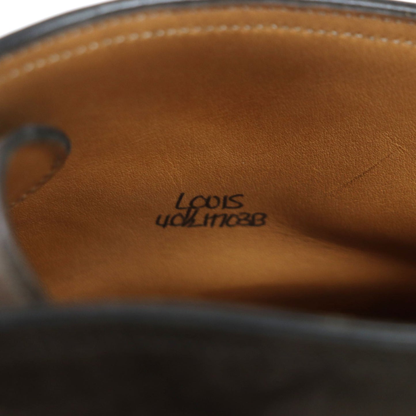 HERMES Ankle boots Main: Leather Dark brown mens 40 1/2  d