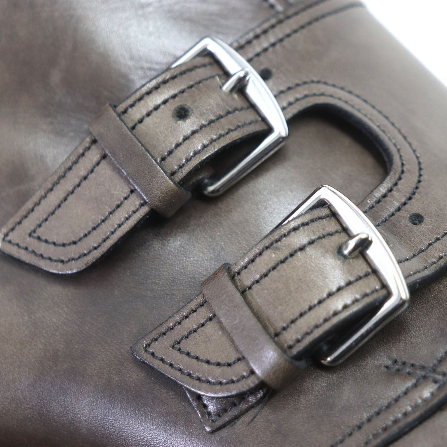 HERMES Ankle boots Main: Leather Dark brown mens 40 1/2  d