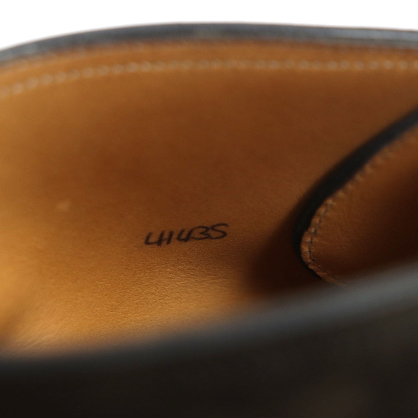 HERMES Ankle boots Main: Leather Dark brown mens 40 1/2  d