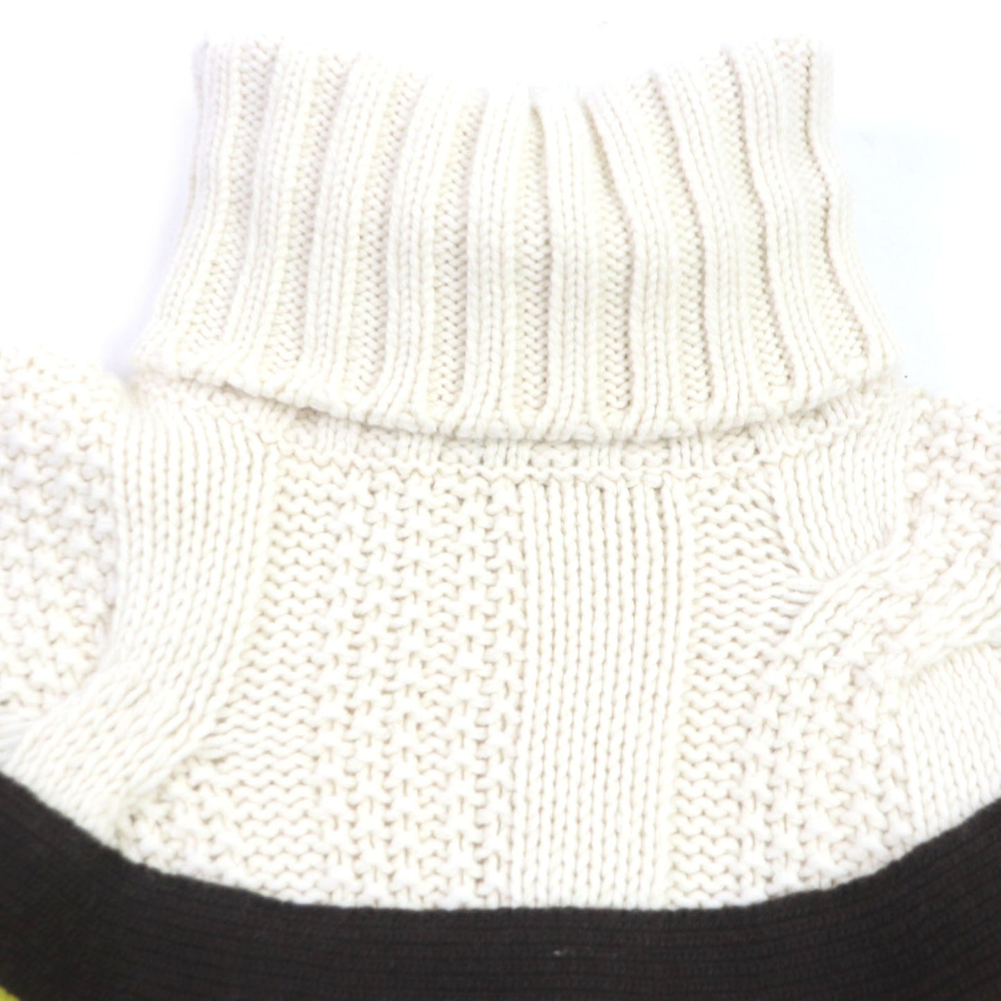 HERMES sweater Main: 70% wool, Main: 30% cashmere white mens S  d