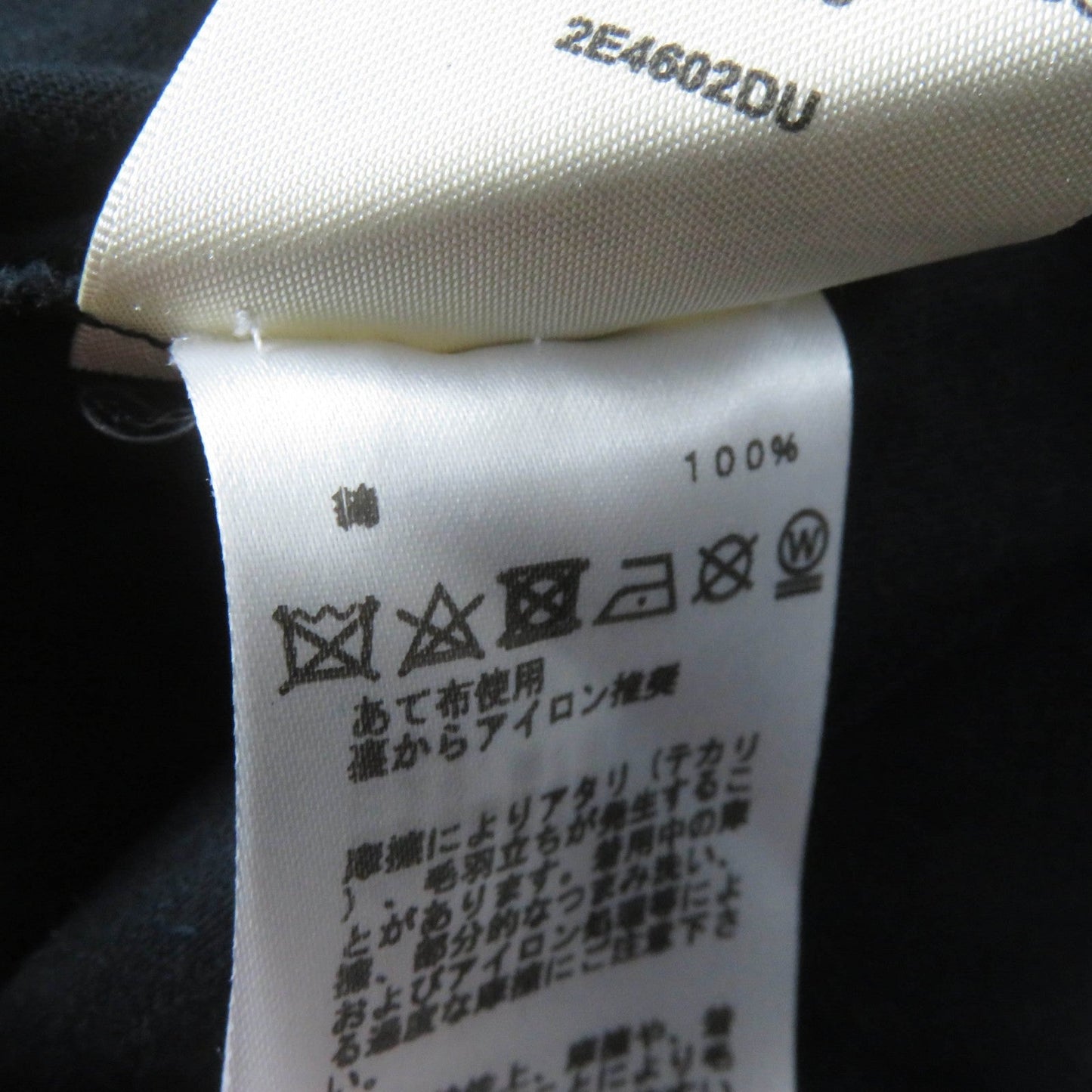 HERMES Short sleeve T-shirt 2E4602DU Main: 100% cotton black Women 38  d