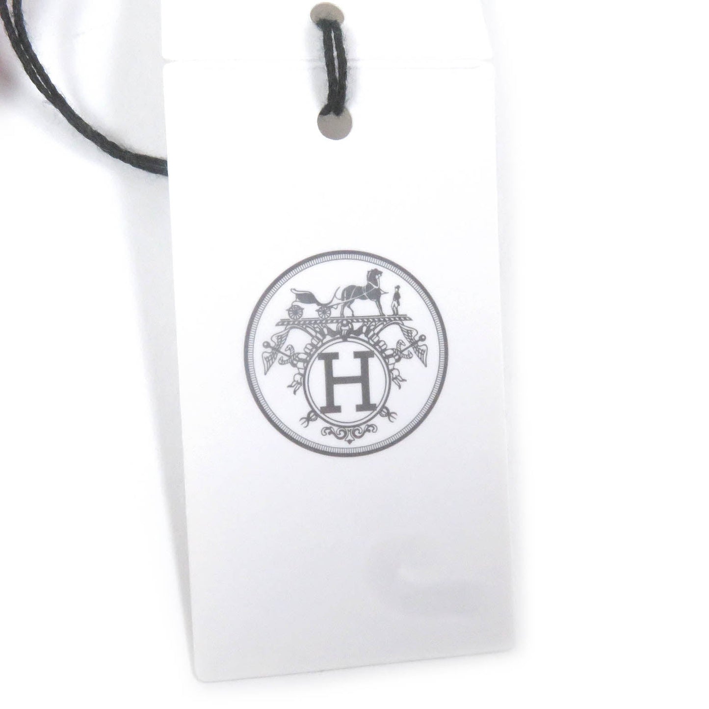 HERMES tie Main: 100% silk Rouge Gris mens  d