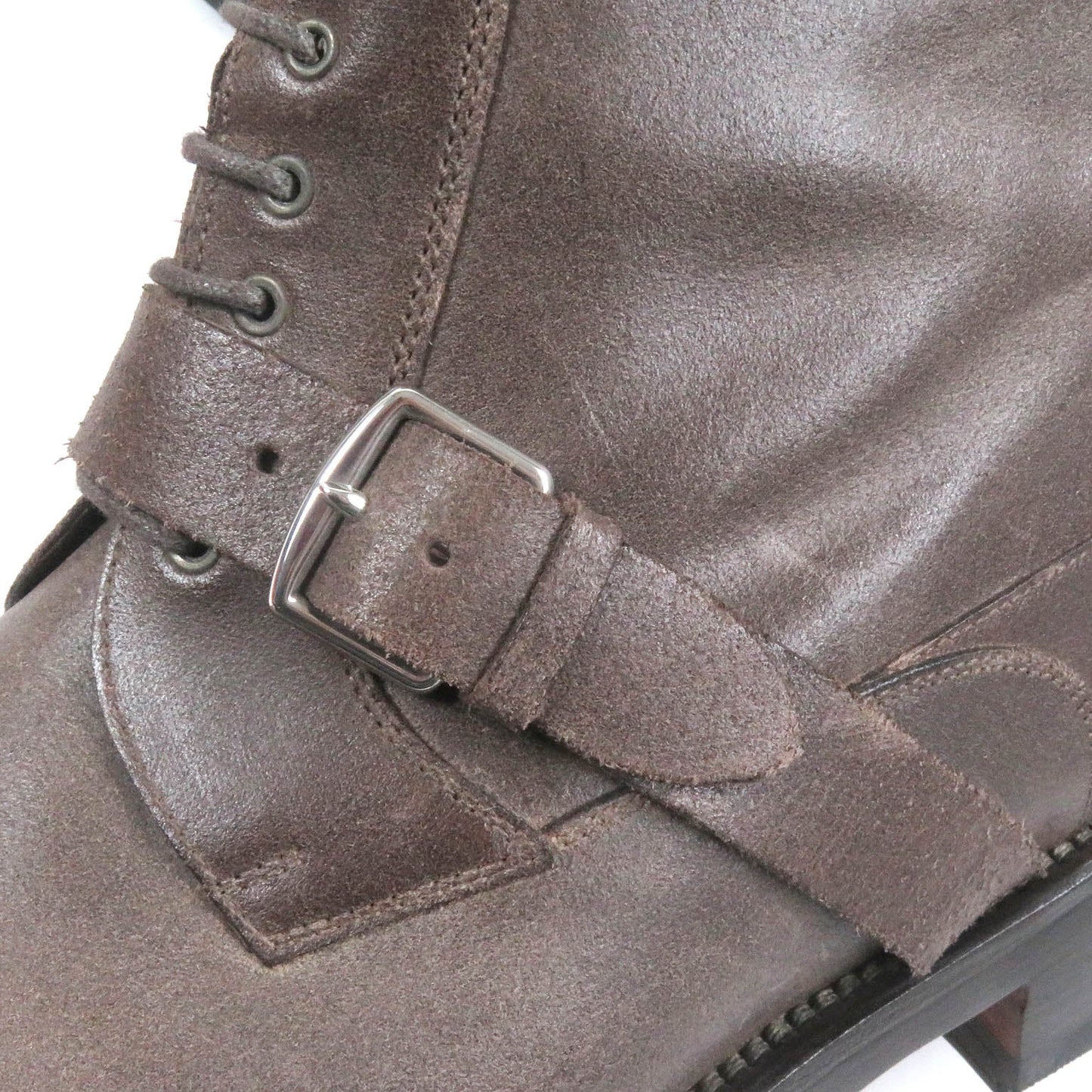 HERMES boots Main: Leather Brown mens 40  d