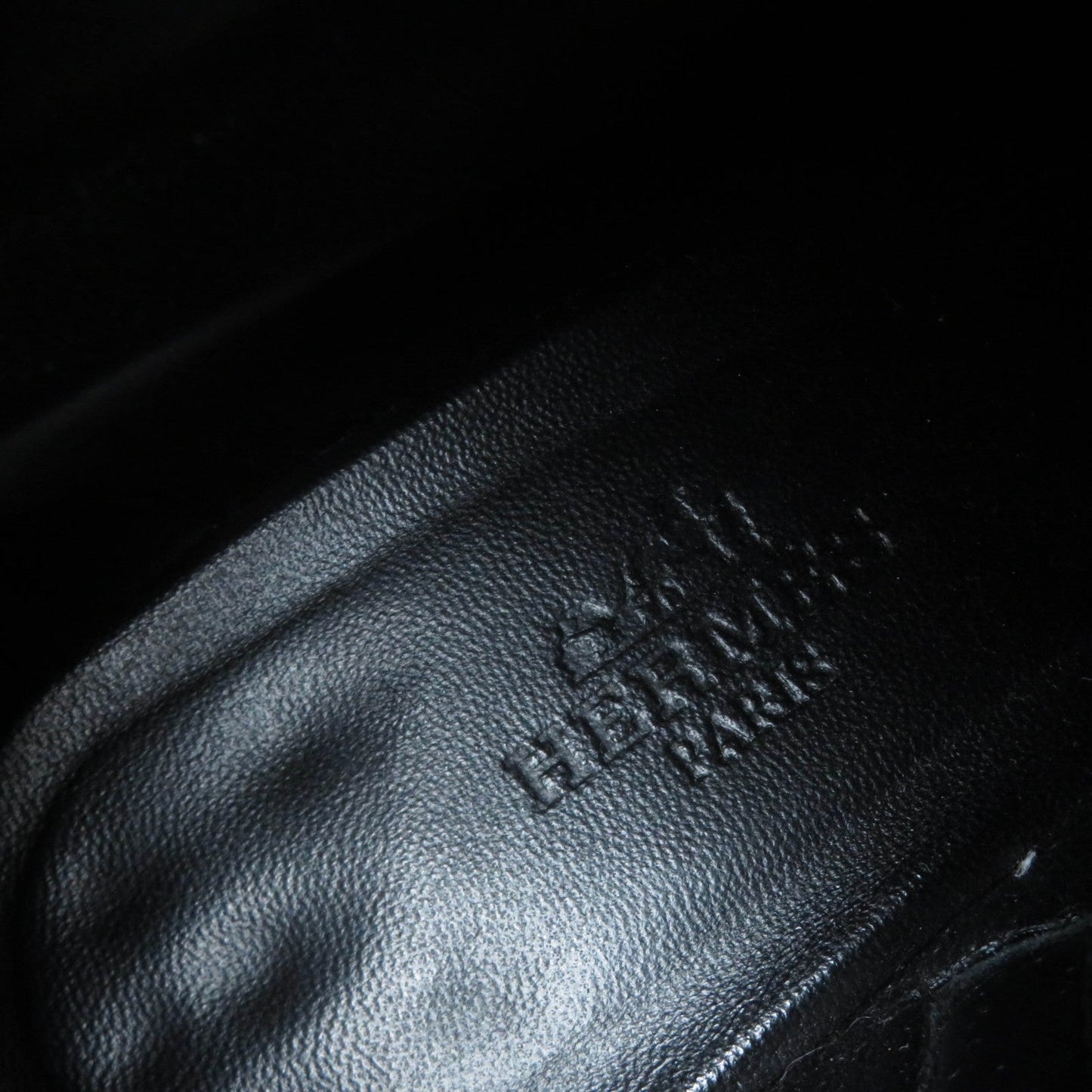 HERMES Ankle boots Main: Leather black Women 36  d