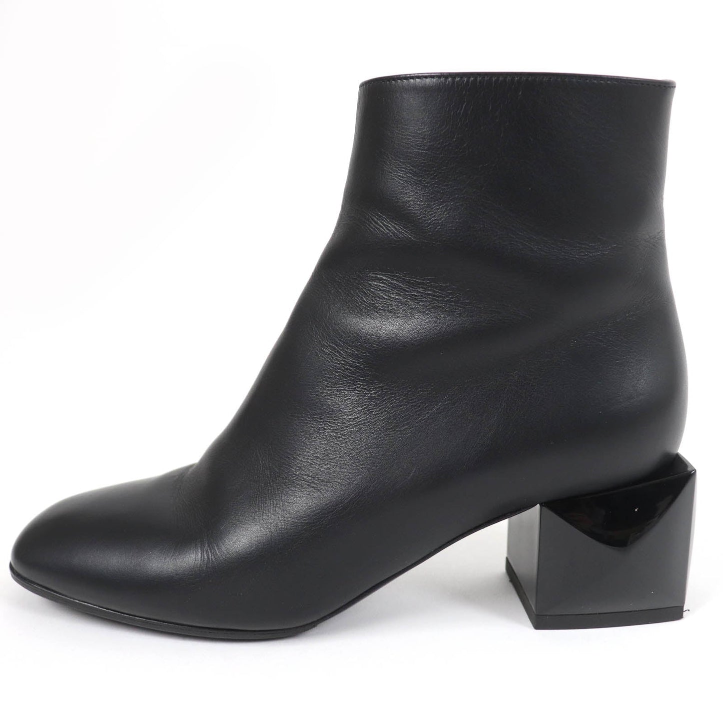 HERMES Ankle boots Main: Leather black Women 36  d