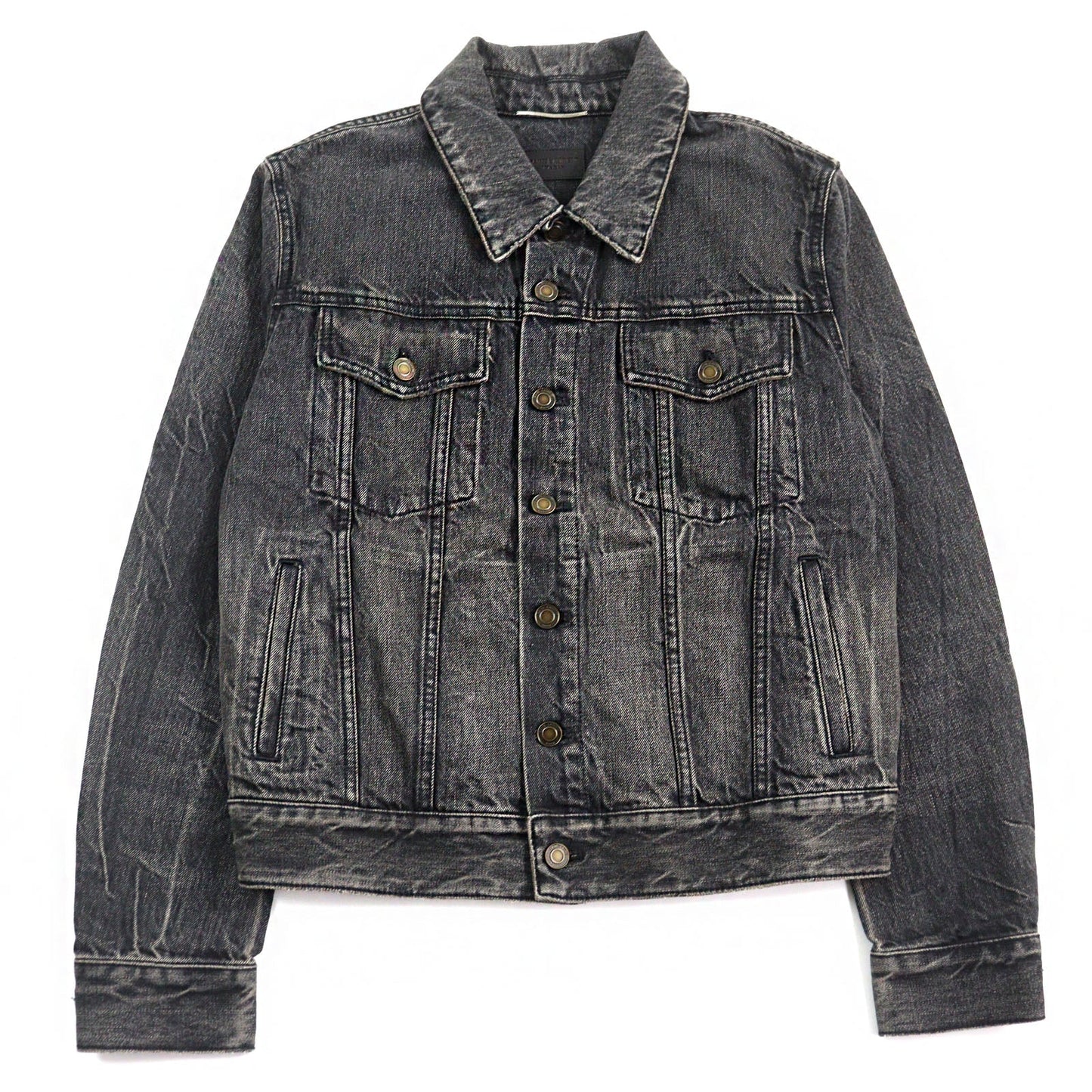 Saint Laurent Denim Jacket Dark Gray S