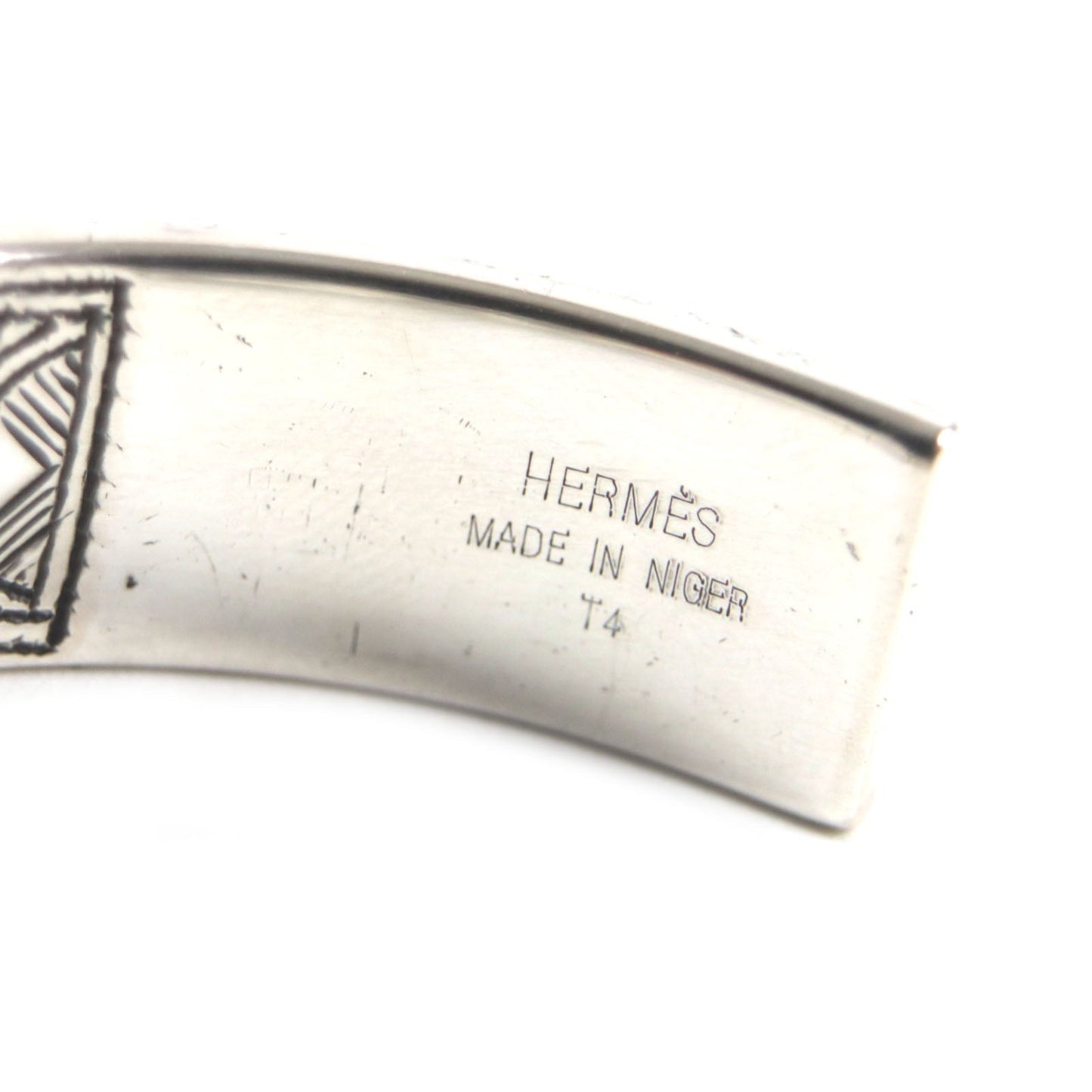 HERMES bracelet Main: AG925 Silver Tuareg bangle mens  d