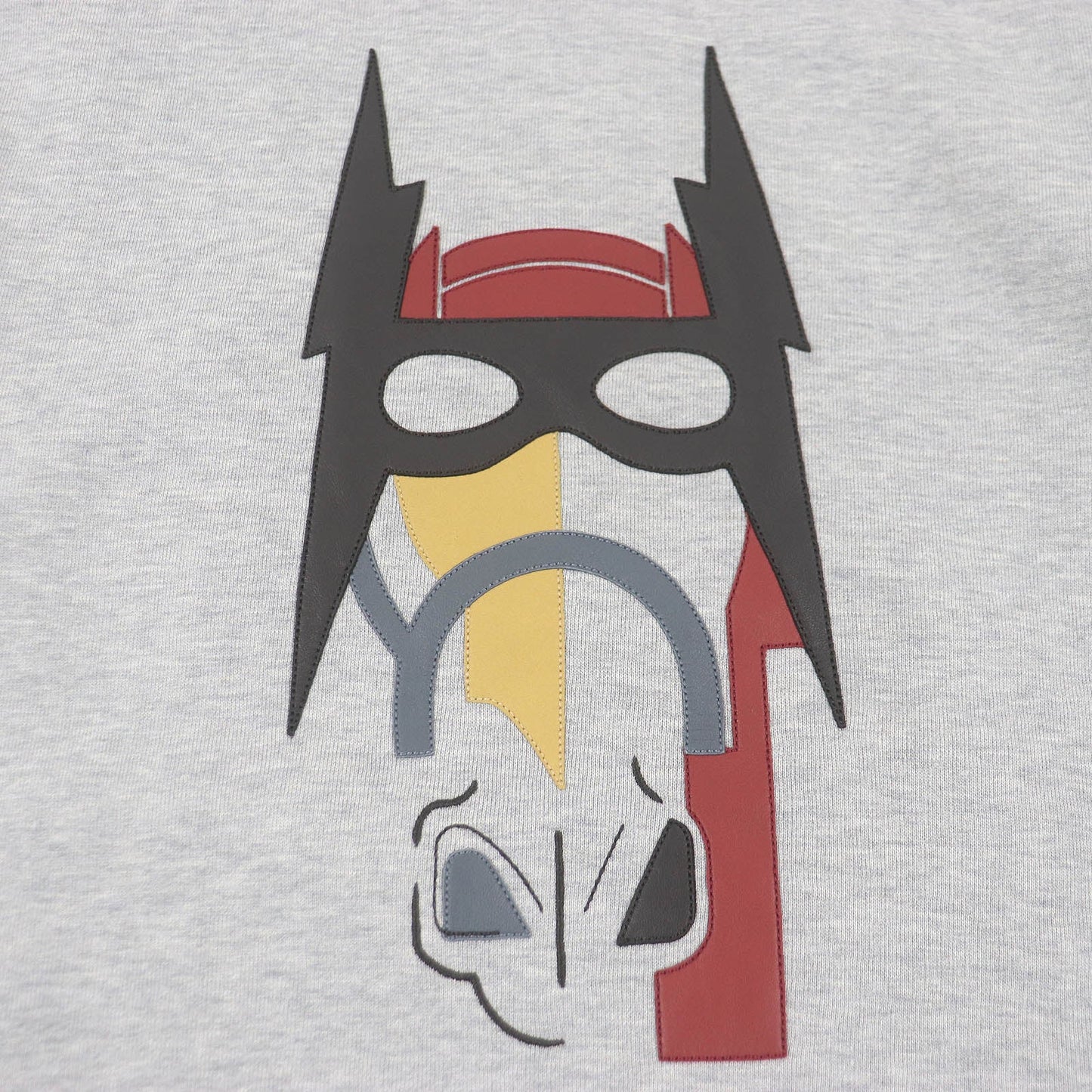 HERMES sweat Main: 100% cotton, Part: 90% cotton, Part: 10% polyurethane, Part: Sheep leather gray mens S  d