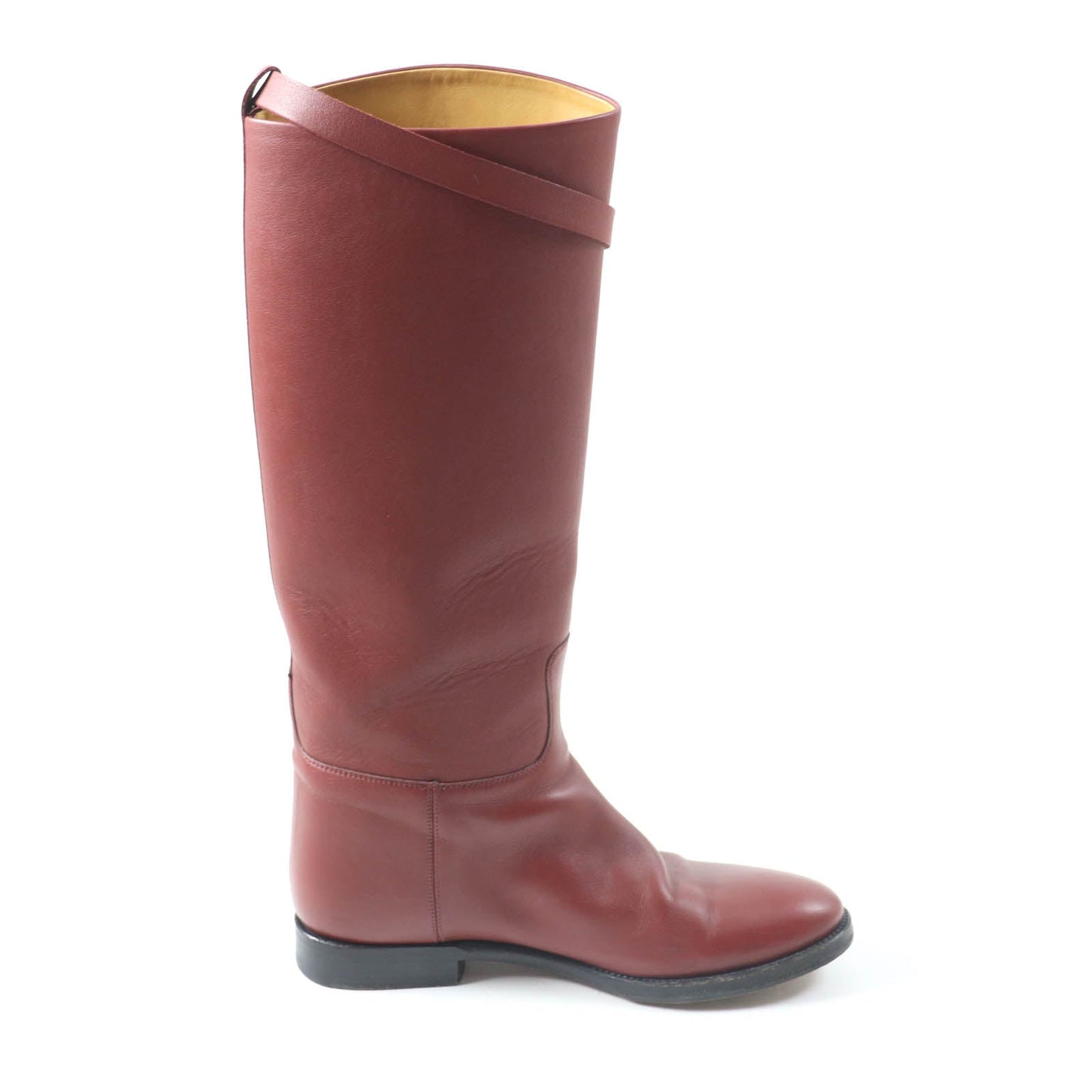 HERMES boots Main: Leather Red type Women 37  d