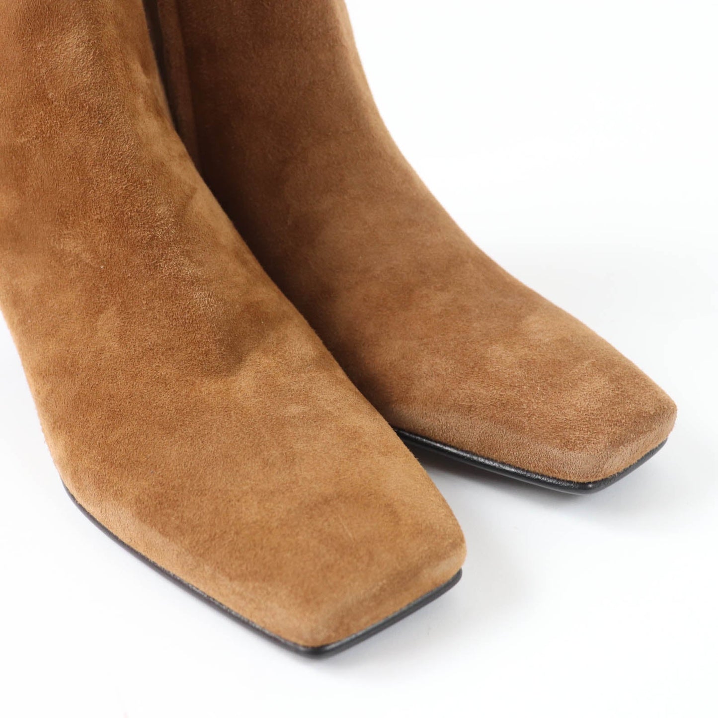 HERMES short boots Main: Suede leather Brown Oh Mage Women 36  d
