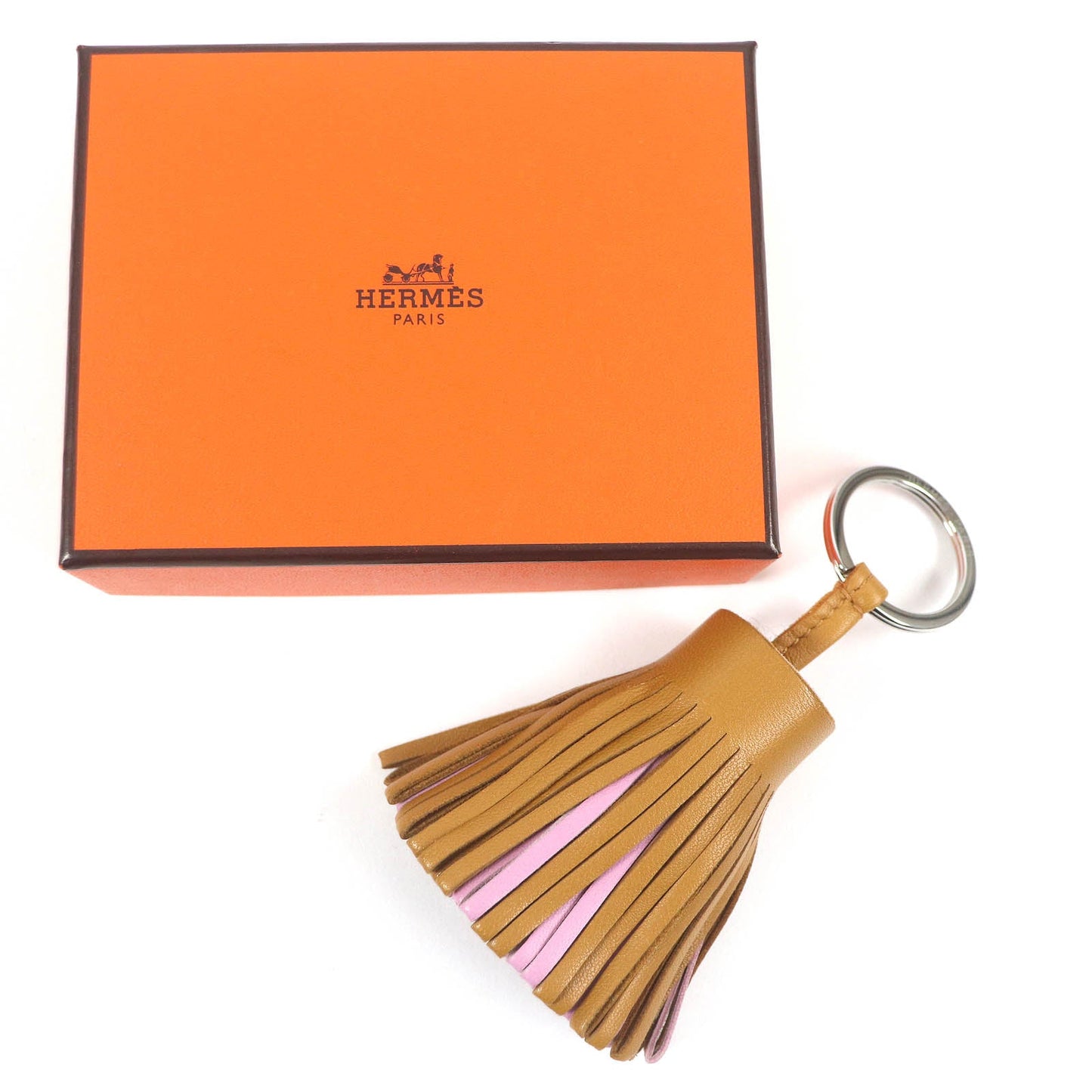 HERMES Bag charm Anyo Miro Sesame/Mauve Sylvestre/Violet Carmen Women  d