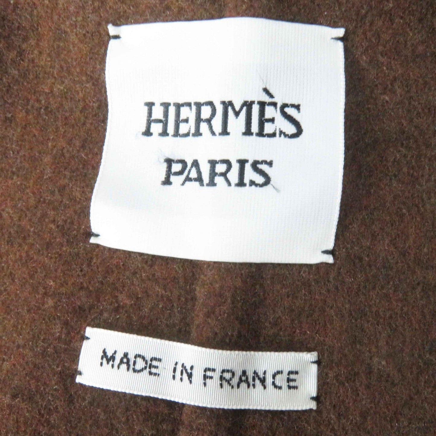 HERMES Best 3H0198DB Main: 100% cashmere Brown Women 38  d