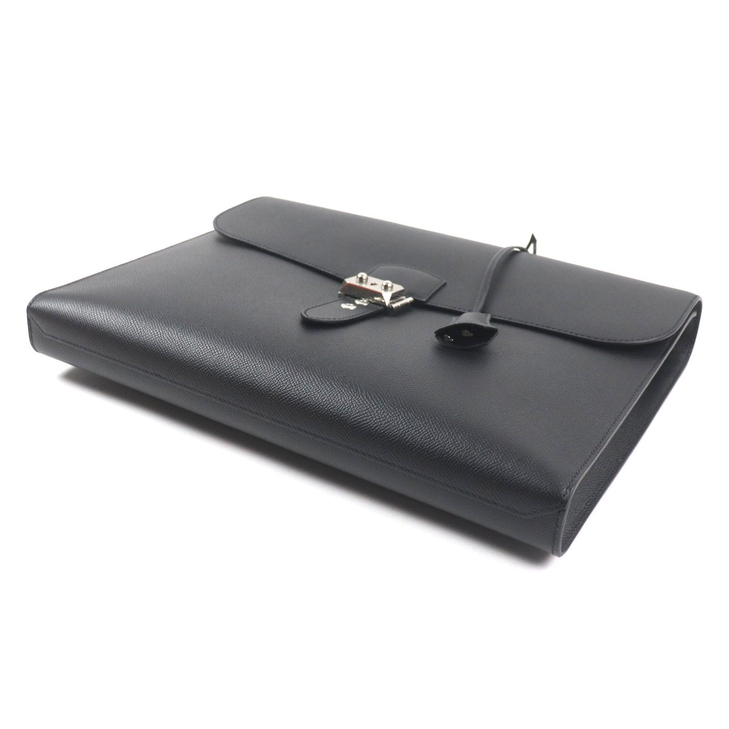 HERMES Briefcase Main: Epsom black Sac Adepeche Lite 1-37 mens  d