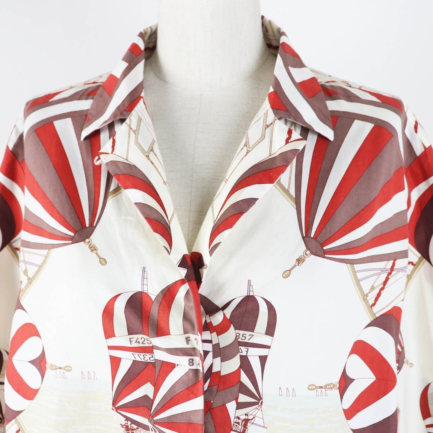 HERMES tops Main: 100% cotton Multi Margiela period Women 40  d