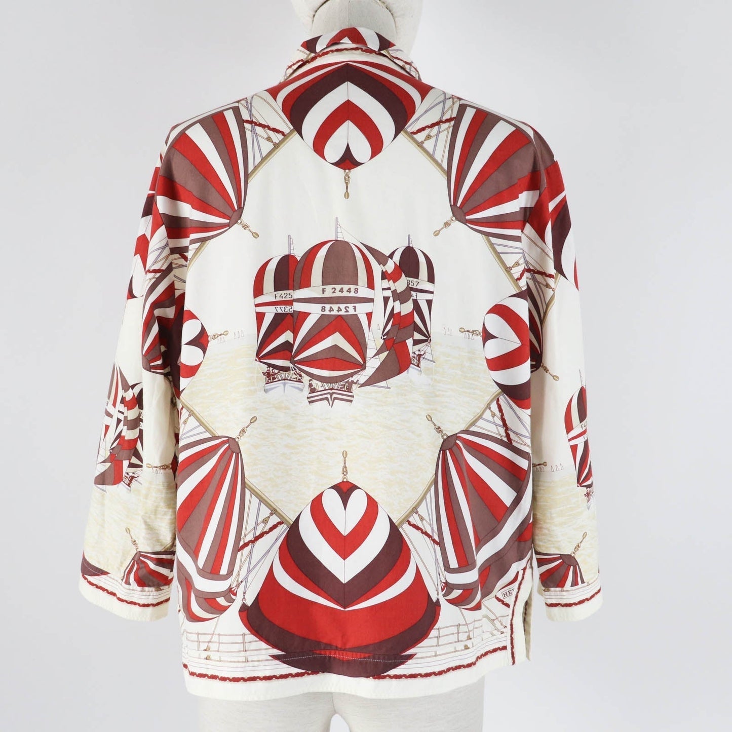 HERMES tops Main: 100% cotton Multi Margiela period Women 40  d