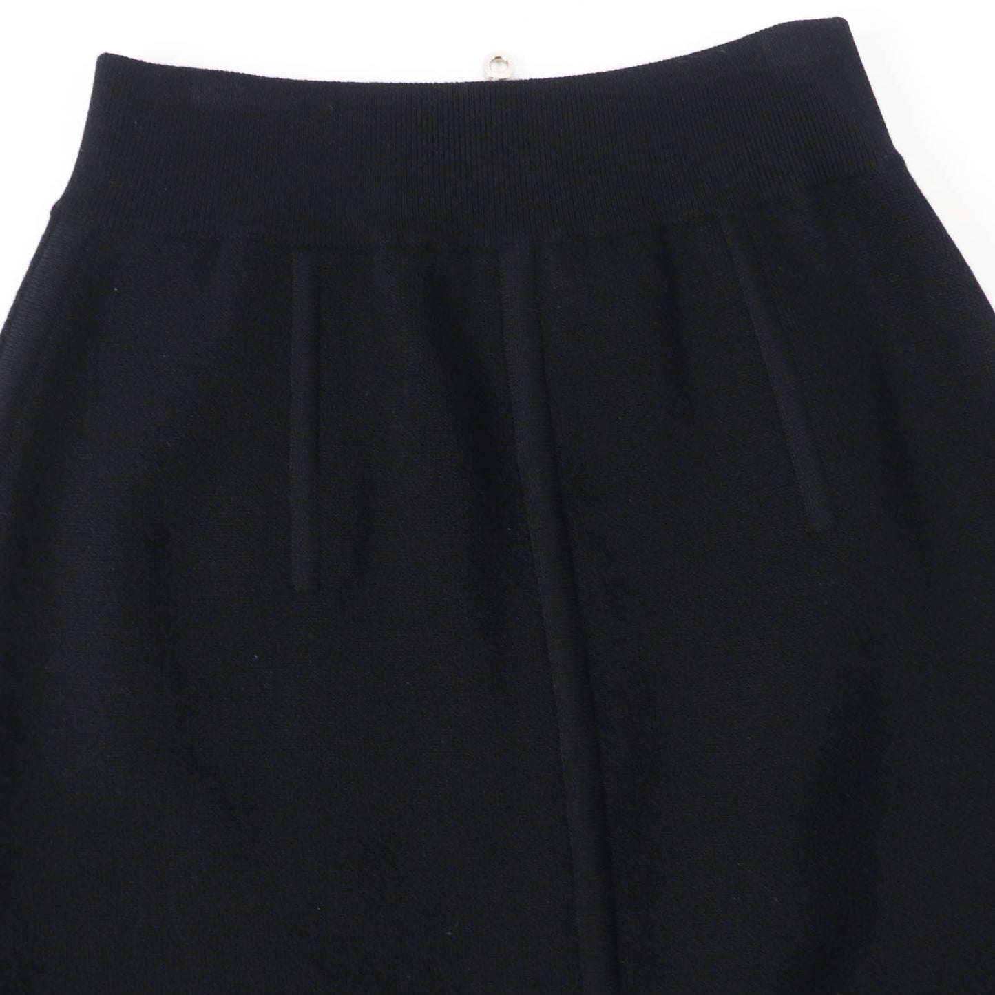 HERMES skirt 3H2300D2 Main: 88% wool, Main: 10% cashmere, Main: 2% polyurethane, Part: 84% wool, Part: 9% cashmere Black Grey Women 34  d