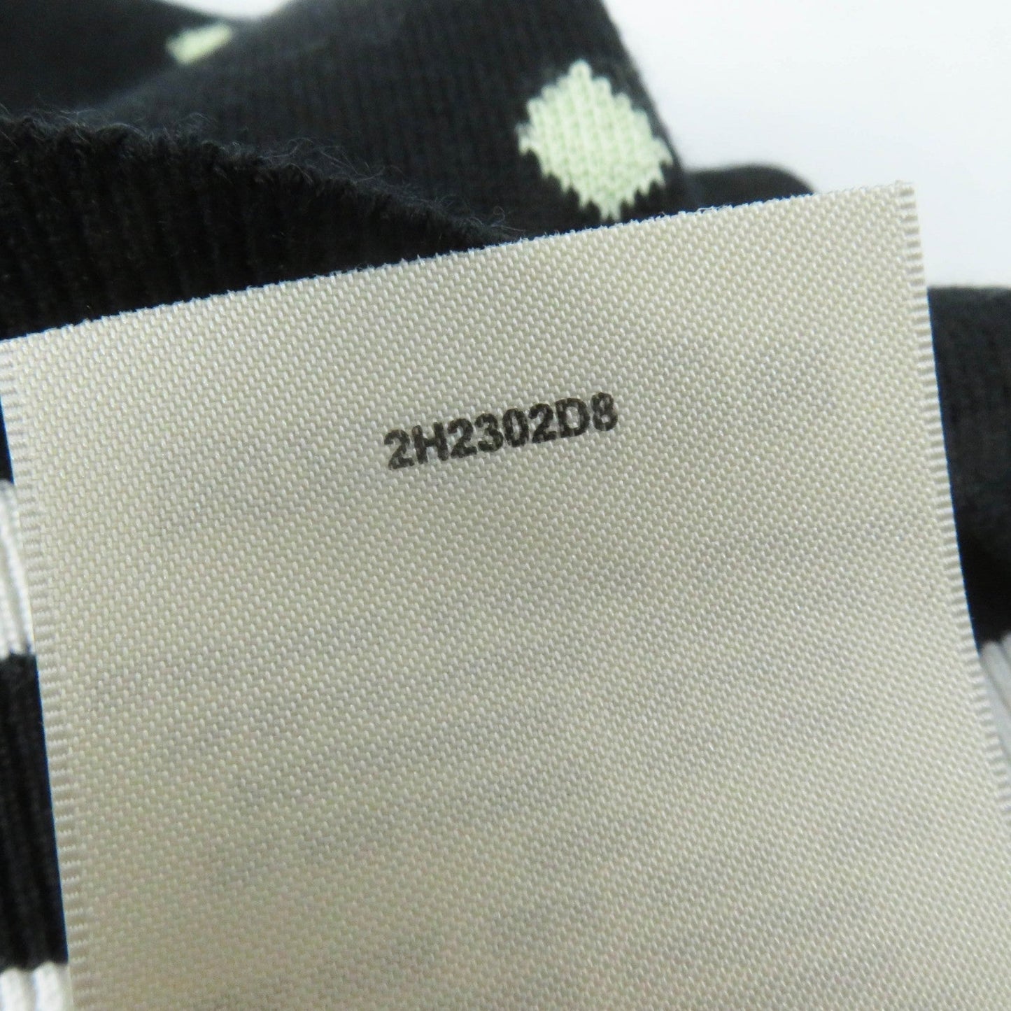 HERMES skirt 2H2302D8 Outer: 45% cashmere, Outer: 45% silk, Outer: 10% polyamide, Part: 48% cashmere, Part: 48% silk Black Light Green White Women 36  d