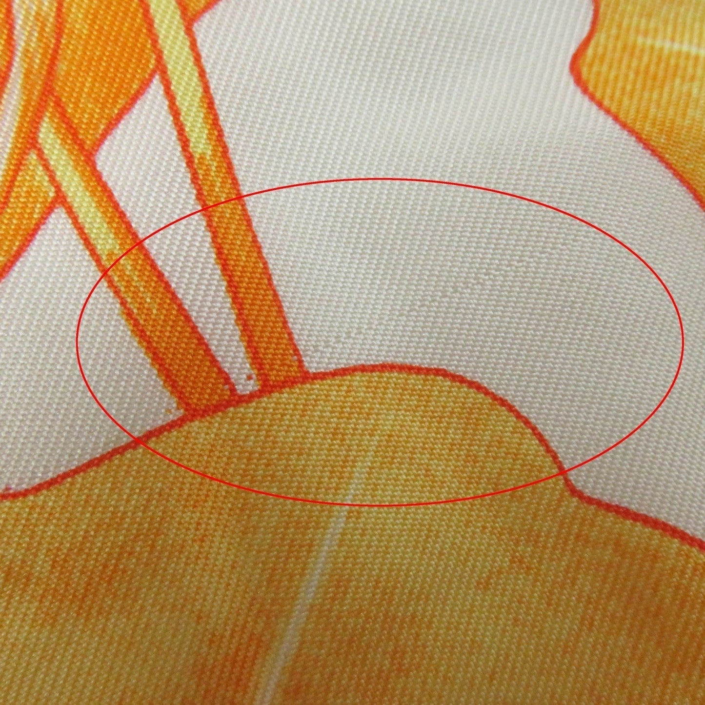 HERMES tops Main: 100% silk Orange Yellow type Margiela period Les Capucines Women 34  d