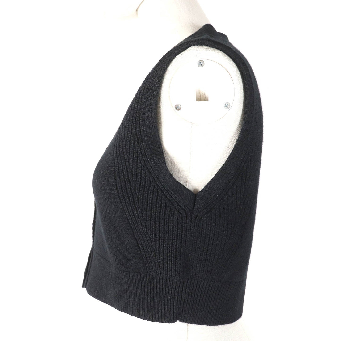 HERMES Best 4E2721D1 Main: 100% cashmere black Women 36  d