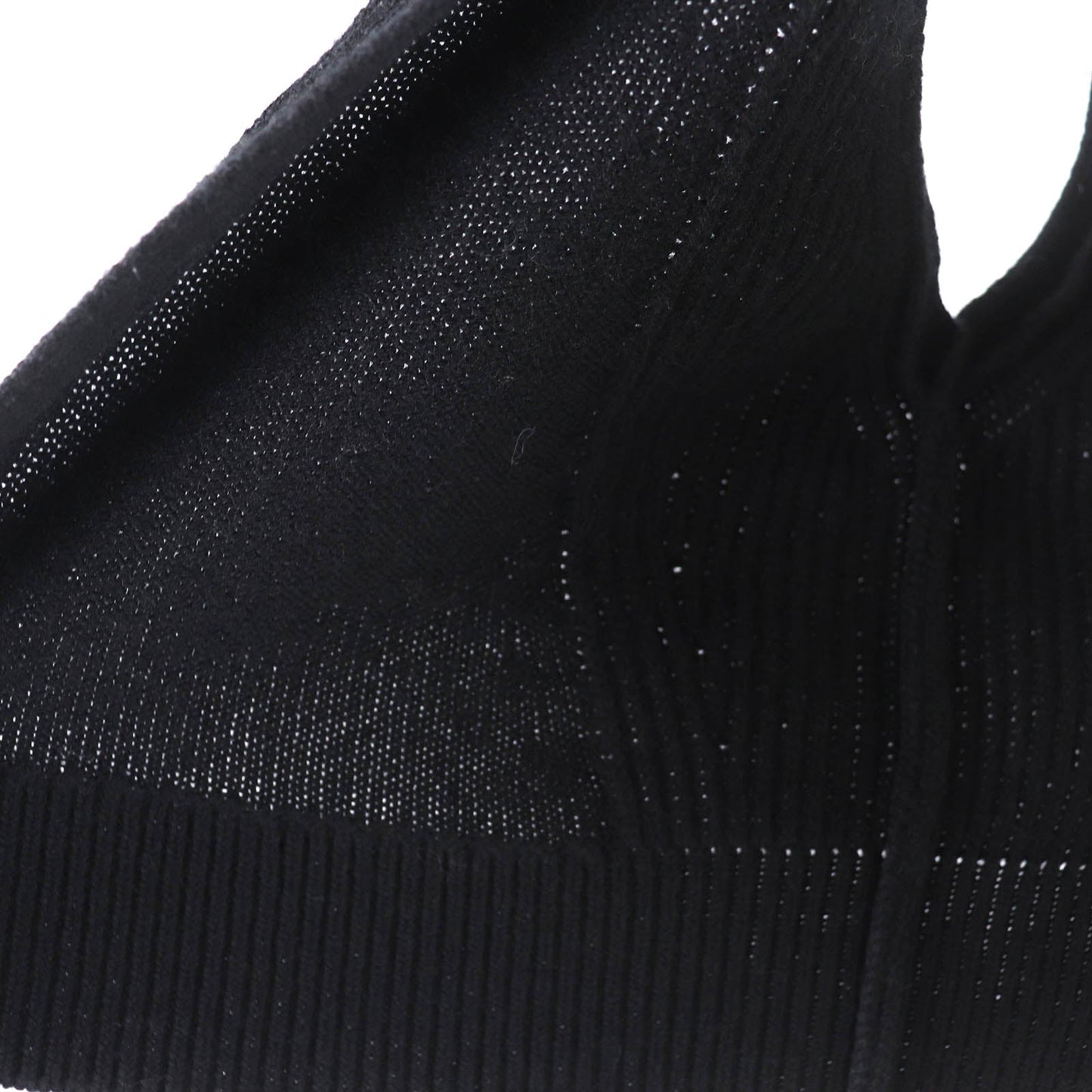 HERMES Best 4E2721D1 Main: 100% cashmere black Women 36  d