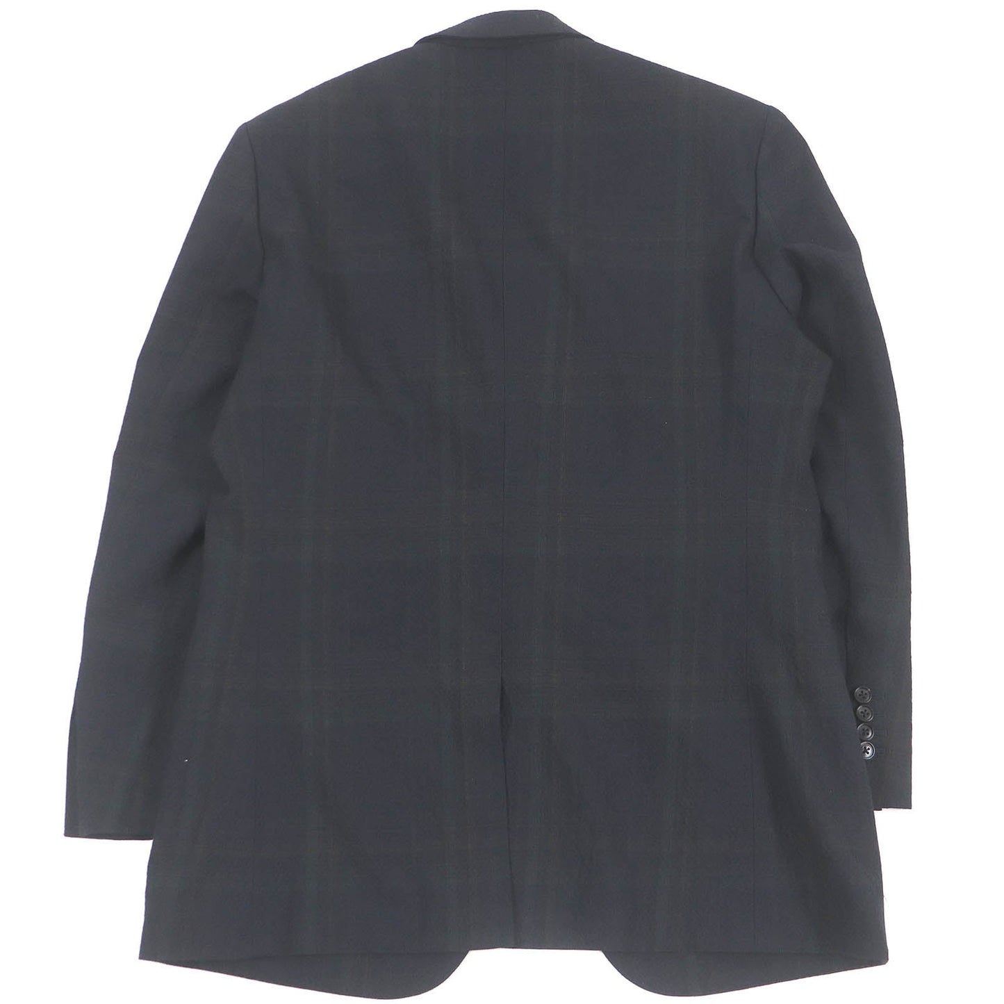 HERMES tailored jacket Outer: 99% virgin wool, Outer: 1% elastane (polyurethane), Sleeve lining: 100% cupra, Lining: 100% cotton black mens 52  d