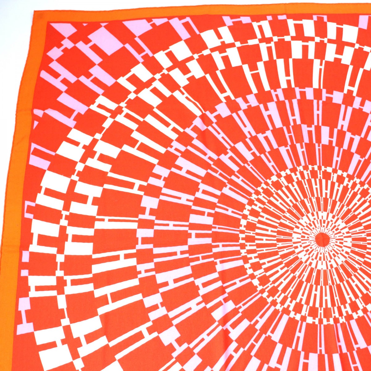 HERMES Stall Main: 70% cashmere, Main: 30% silk Multi Caregean Women  d