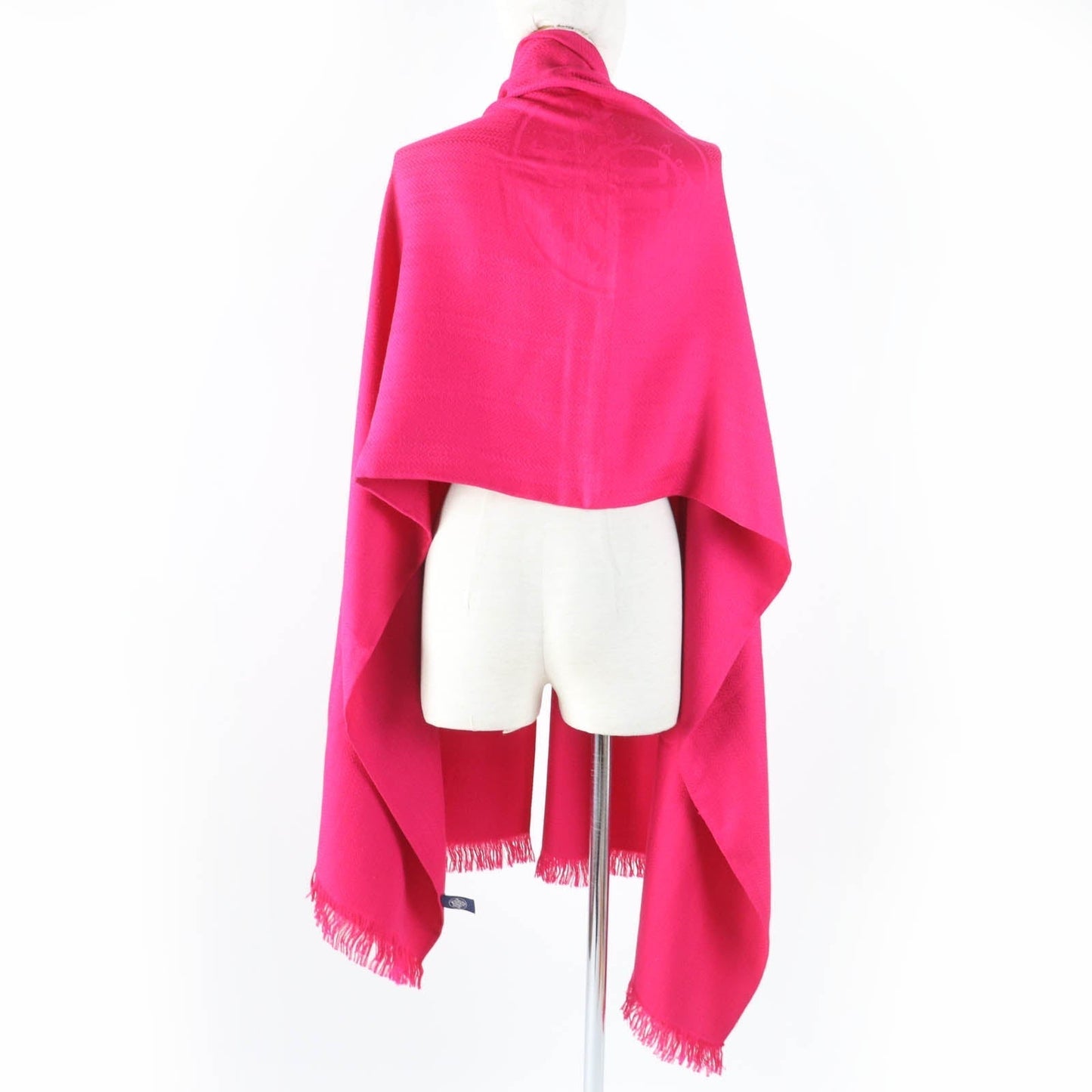 HERMES Stall Main: 65% cashmere, Main: 35% silk pink Women  d