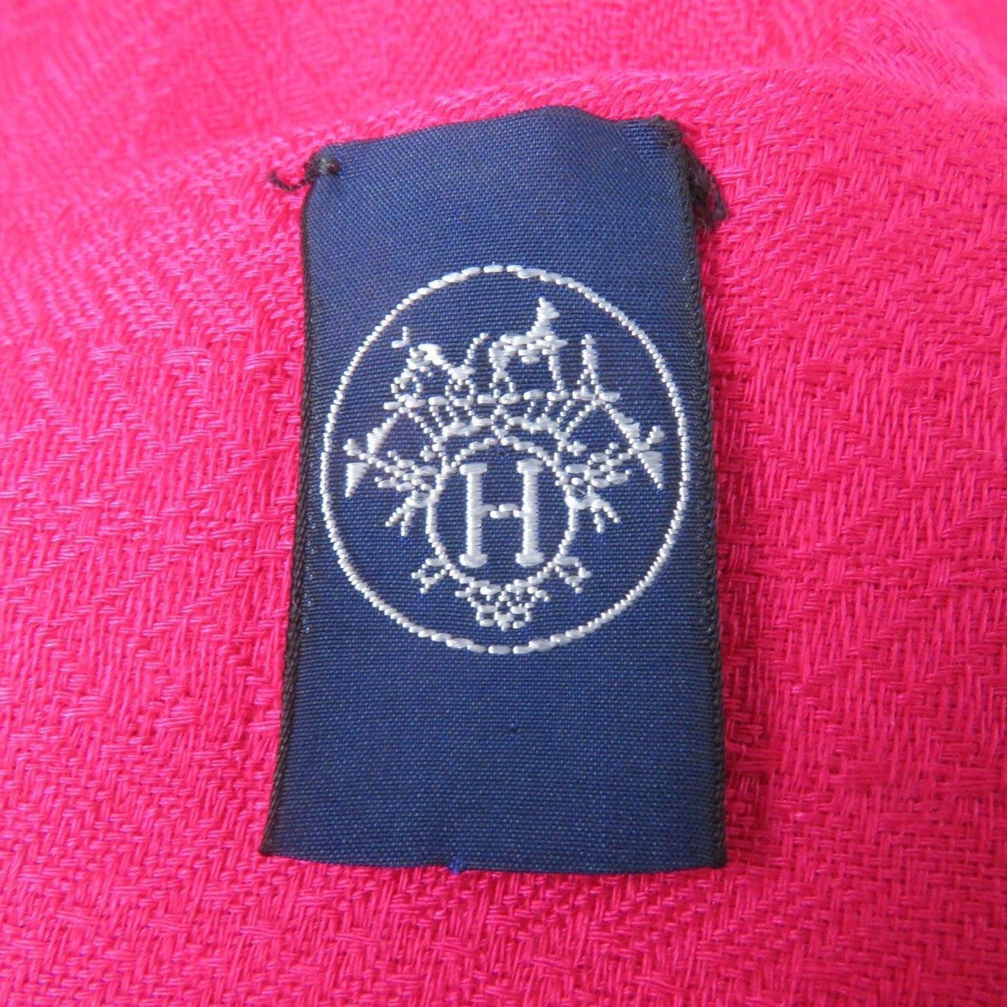 HERMES Stall Main: 65% cashmere, Main: 35% silk pink Women  d