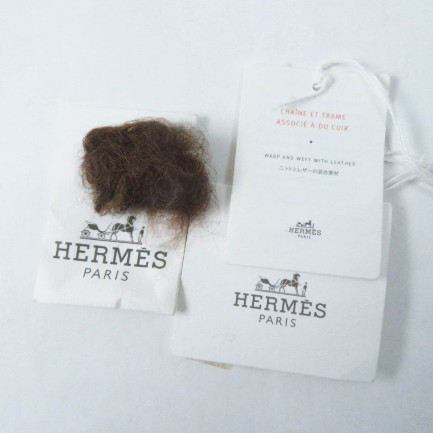 HERMES Blouson Outer: 85% alpaca, Outer: 15% wool, Lining: 100% cashmere, Part: 100% cashmere, Part: cowhide Ecorse Women 38  d