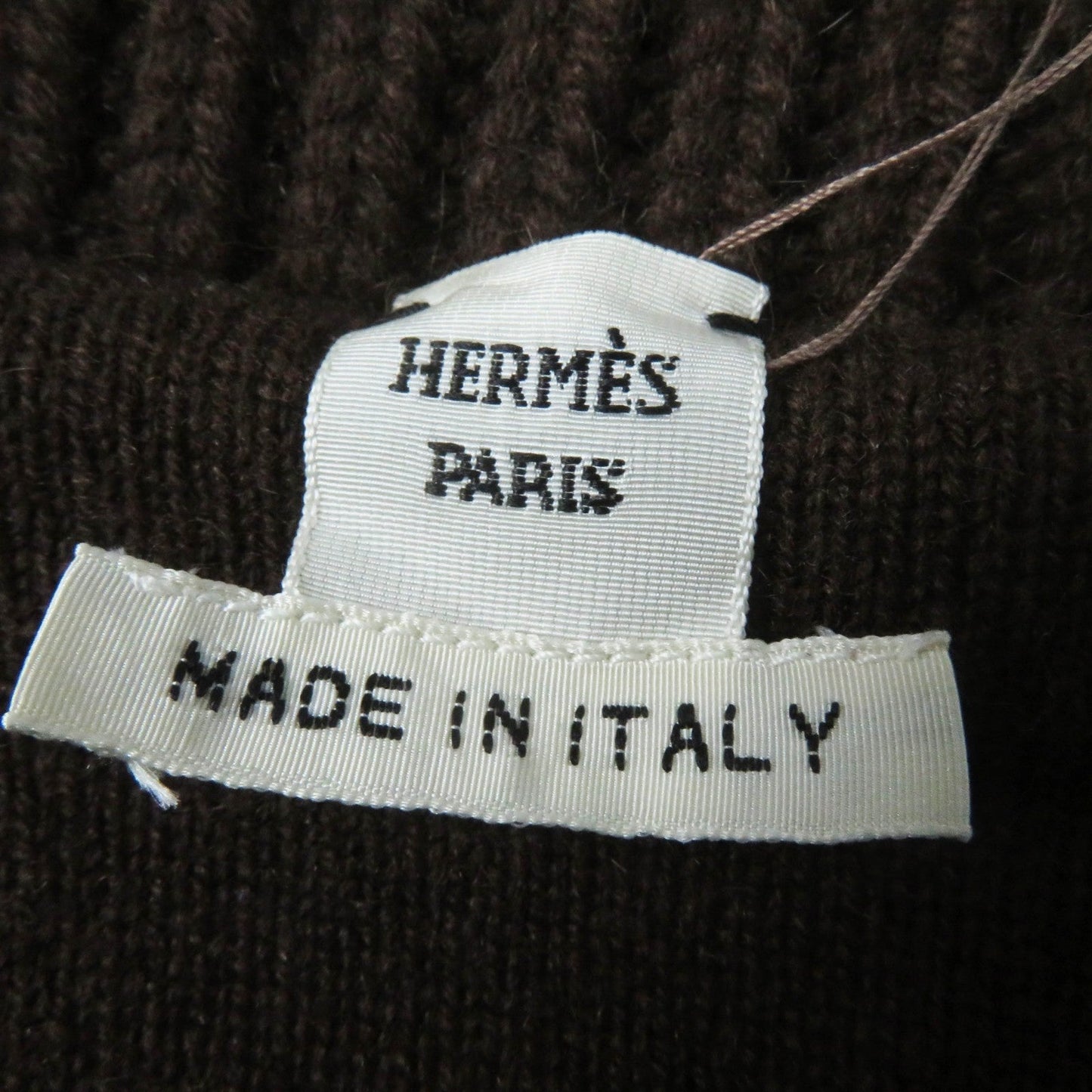 HERMES Blouson Outer: 85% alpaca, Outer: 15% wool, Lining: 100% cashmere, Part: 100% cashmere, Part: cowhide Ecorse Women 38  d