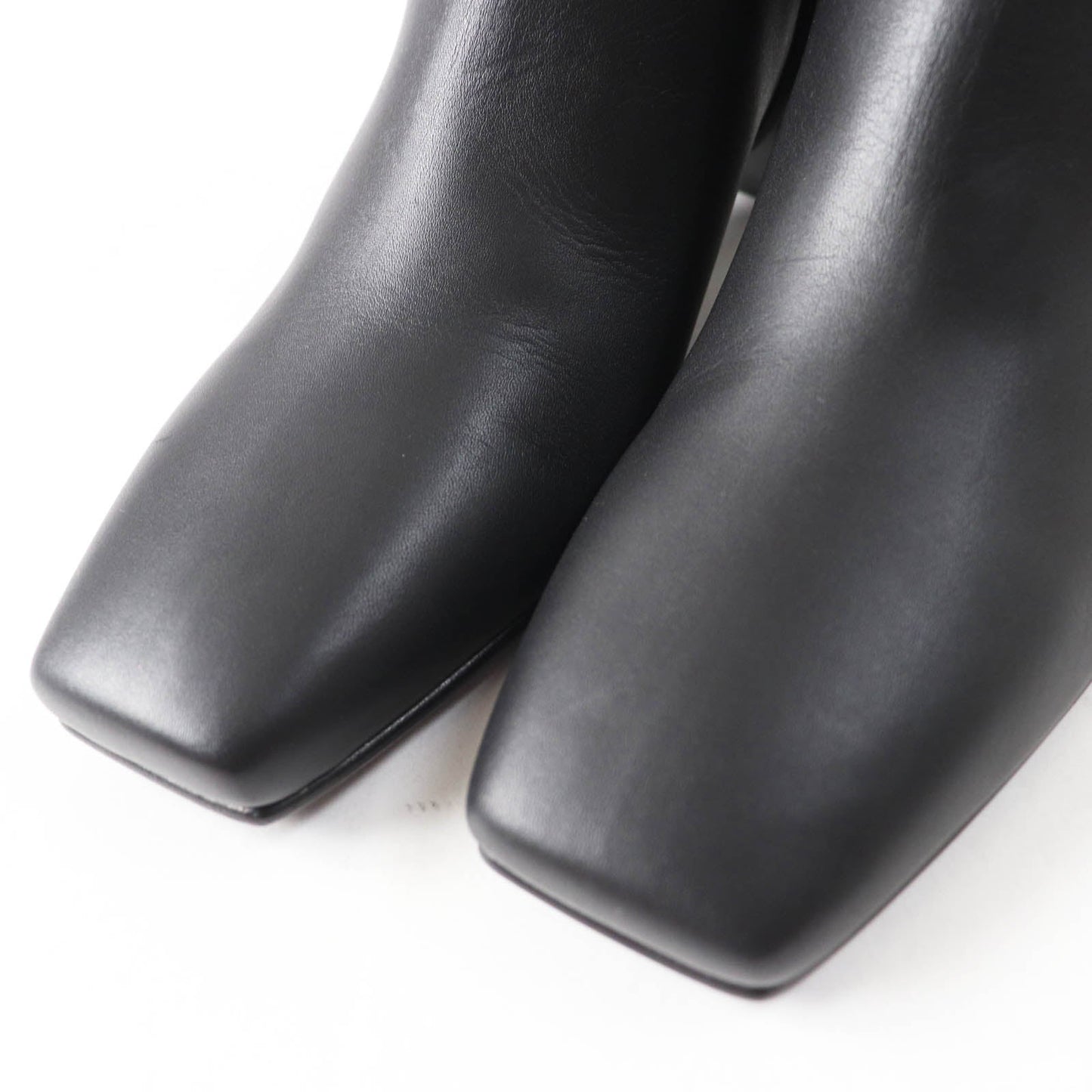 HERMES short boots Main: Leather black Oh Mage Women 36  d