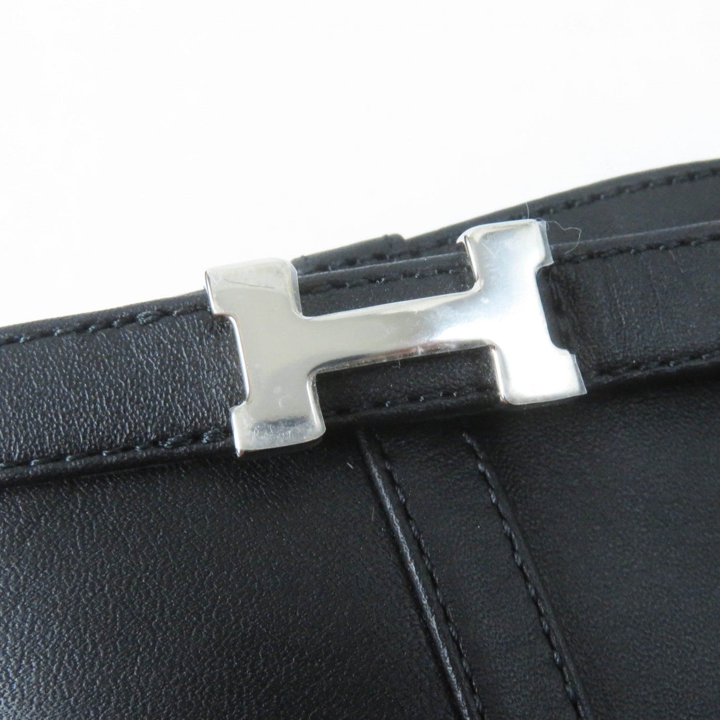 HERMES short boots Main: Leather black Oh Mage Women 36  d