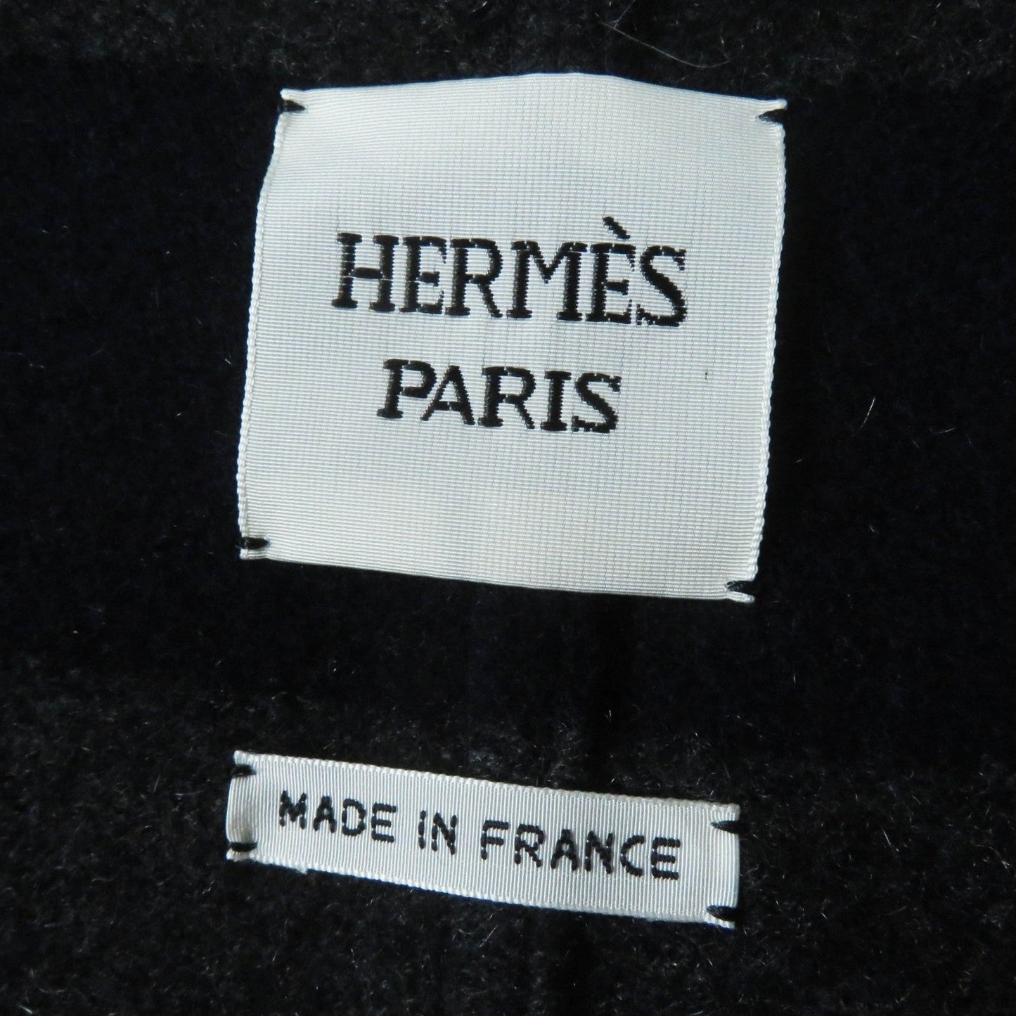 HERMES Best Main: 98% cashmere, Main: 1% nylon, Main: 1% polyurethane, Part: 92% cashmere, Part: 6% nylon Navy gray Varsity Women 34  d